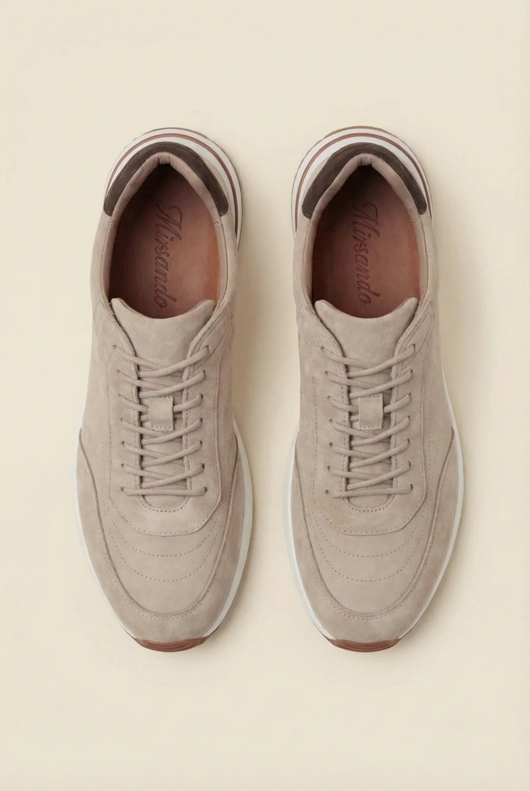 Mirsofino Sneaker Suede Beige
