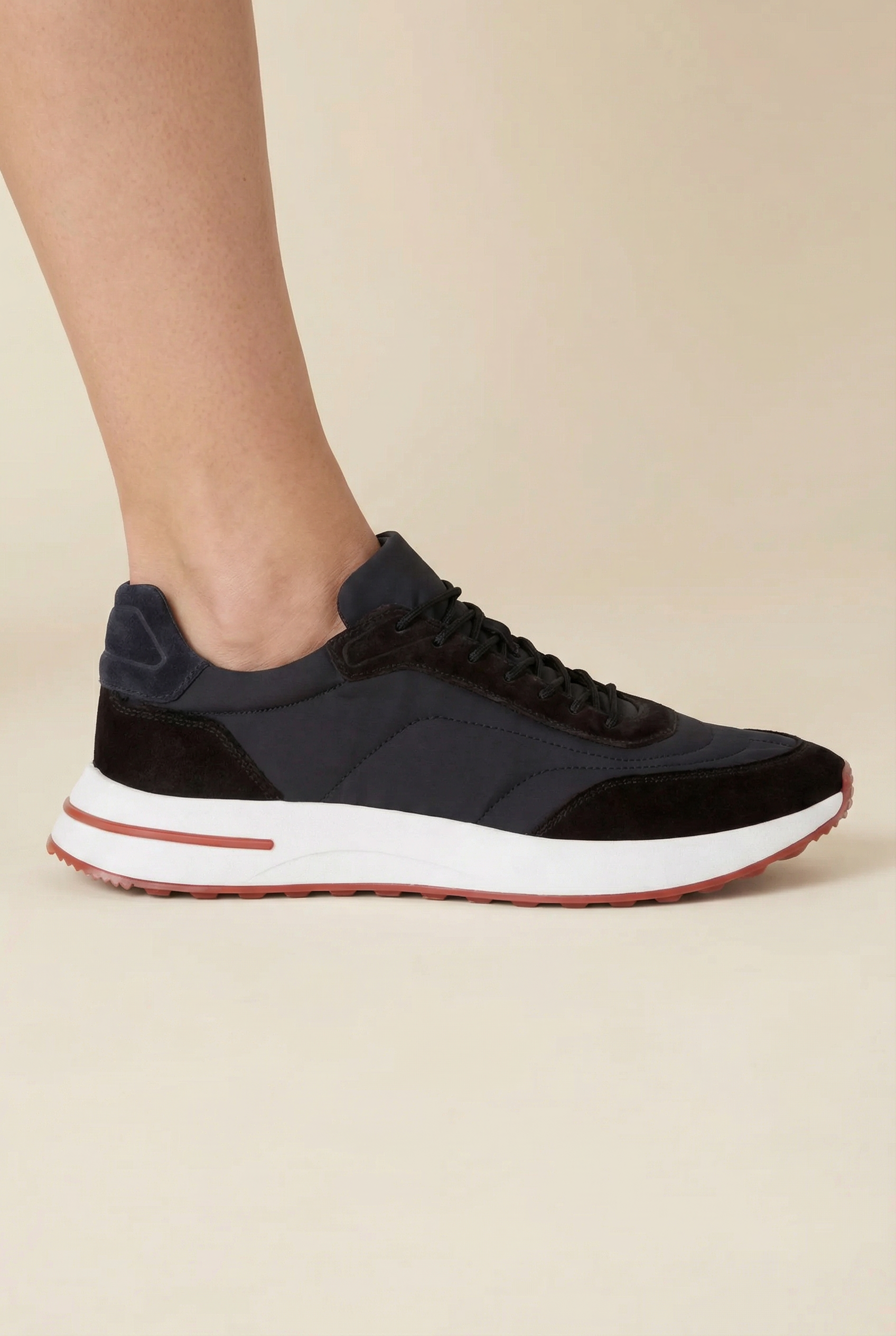 Mirsofino Sneaker Suede Black