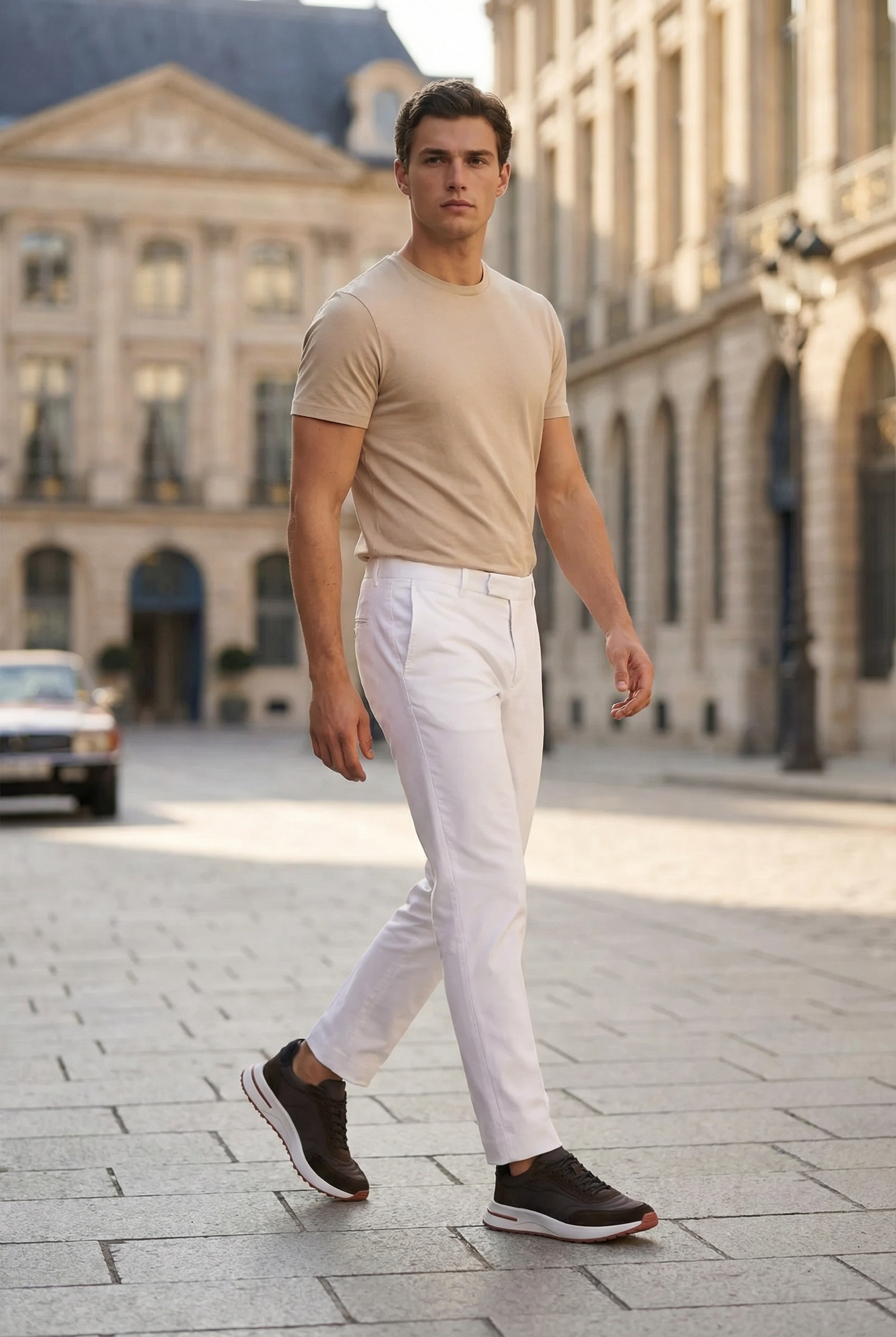 Mirsofino Sneaker Suede Brown