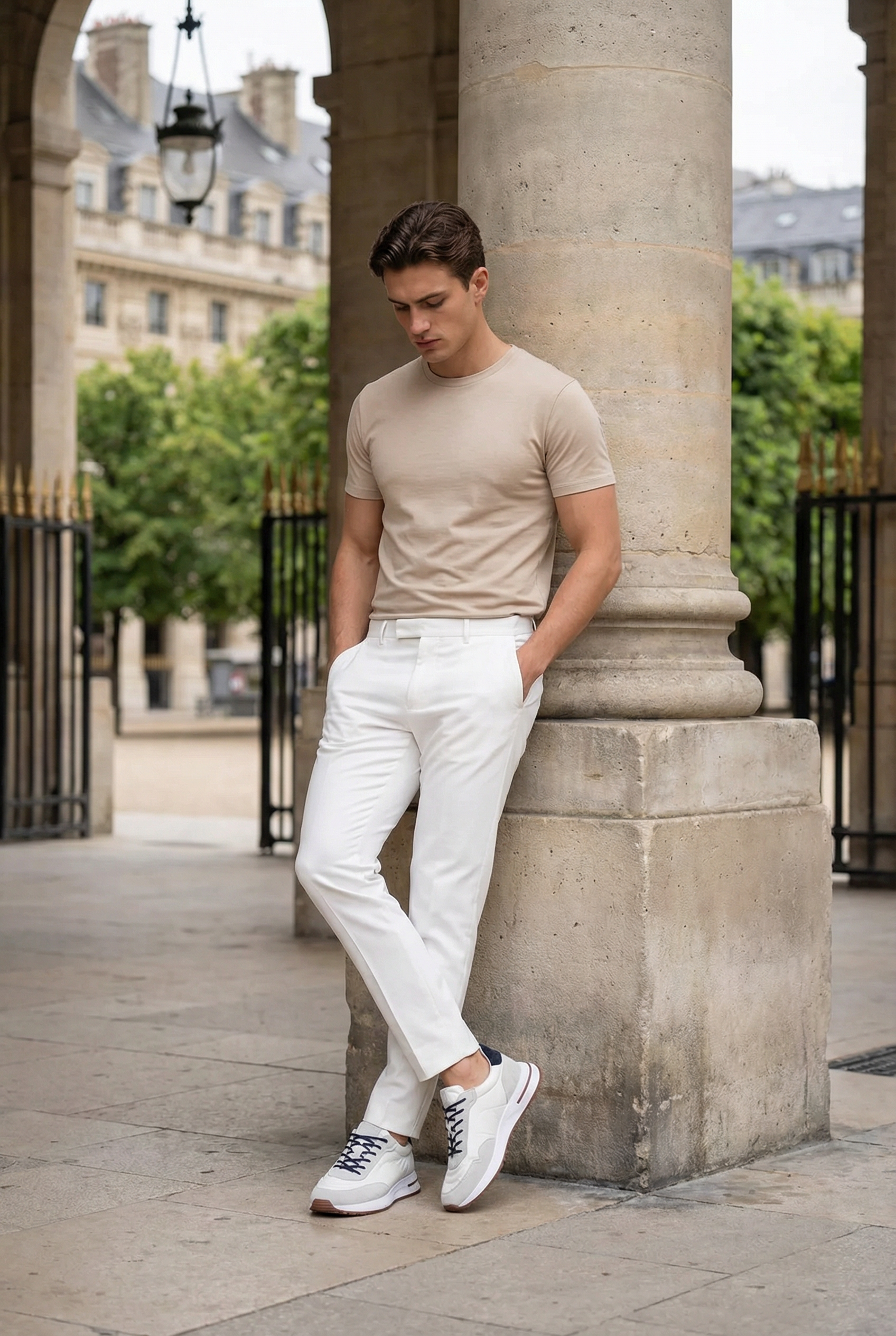 Mirsofino Sneaker Suede White