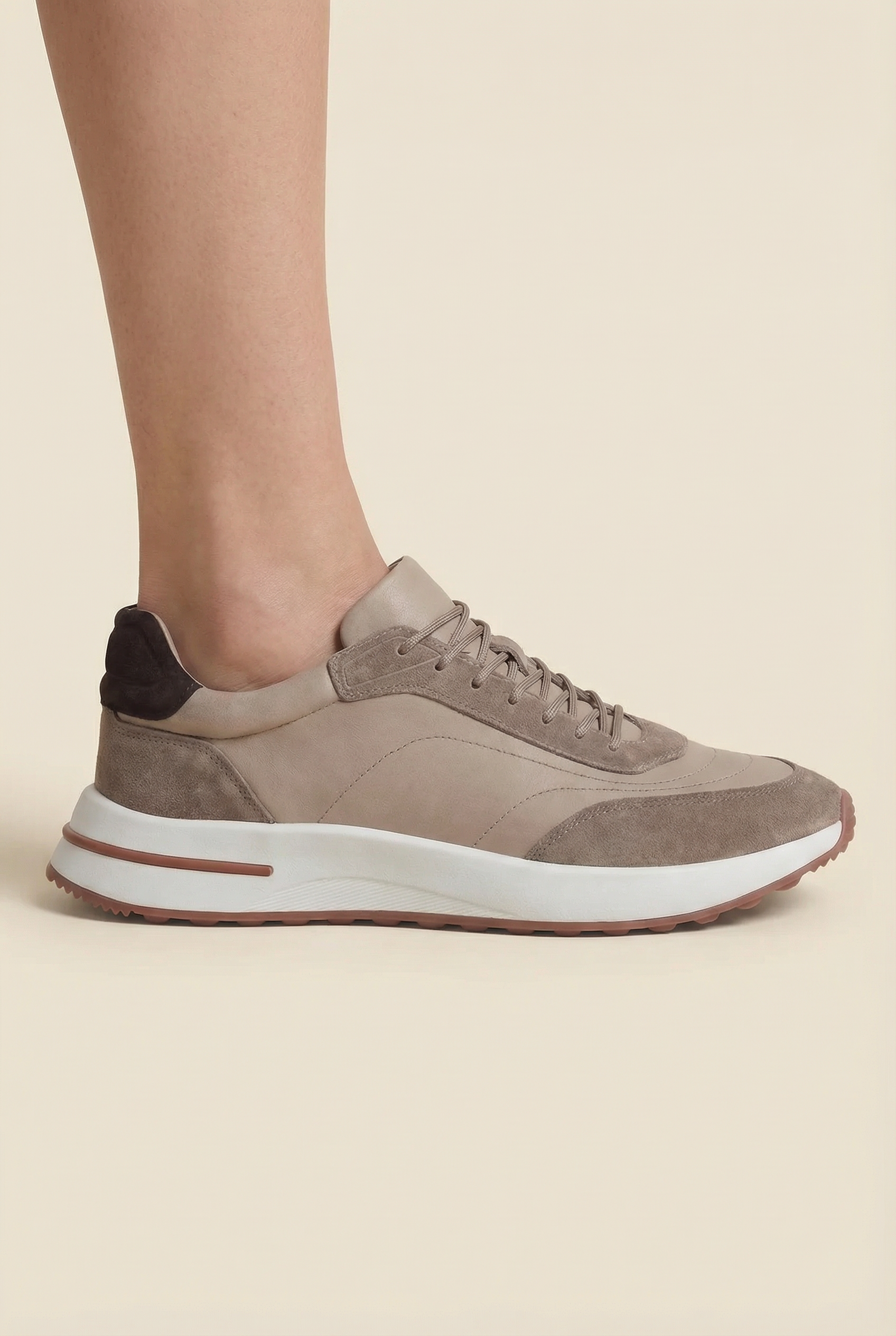 Mirsofino Sneaker Suede Ash Grey
