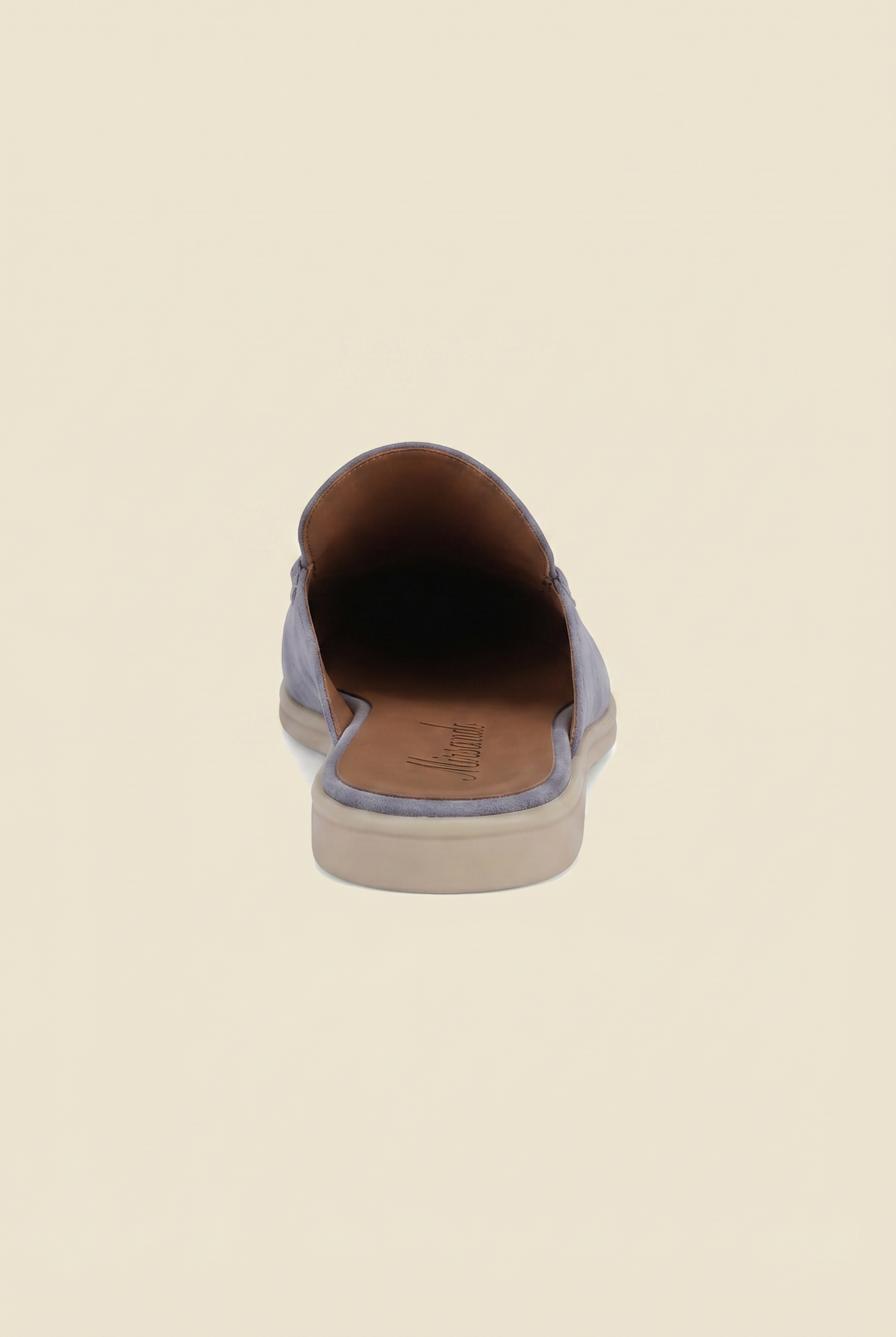 Yacht Loafer Suede Mule Baby Blue