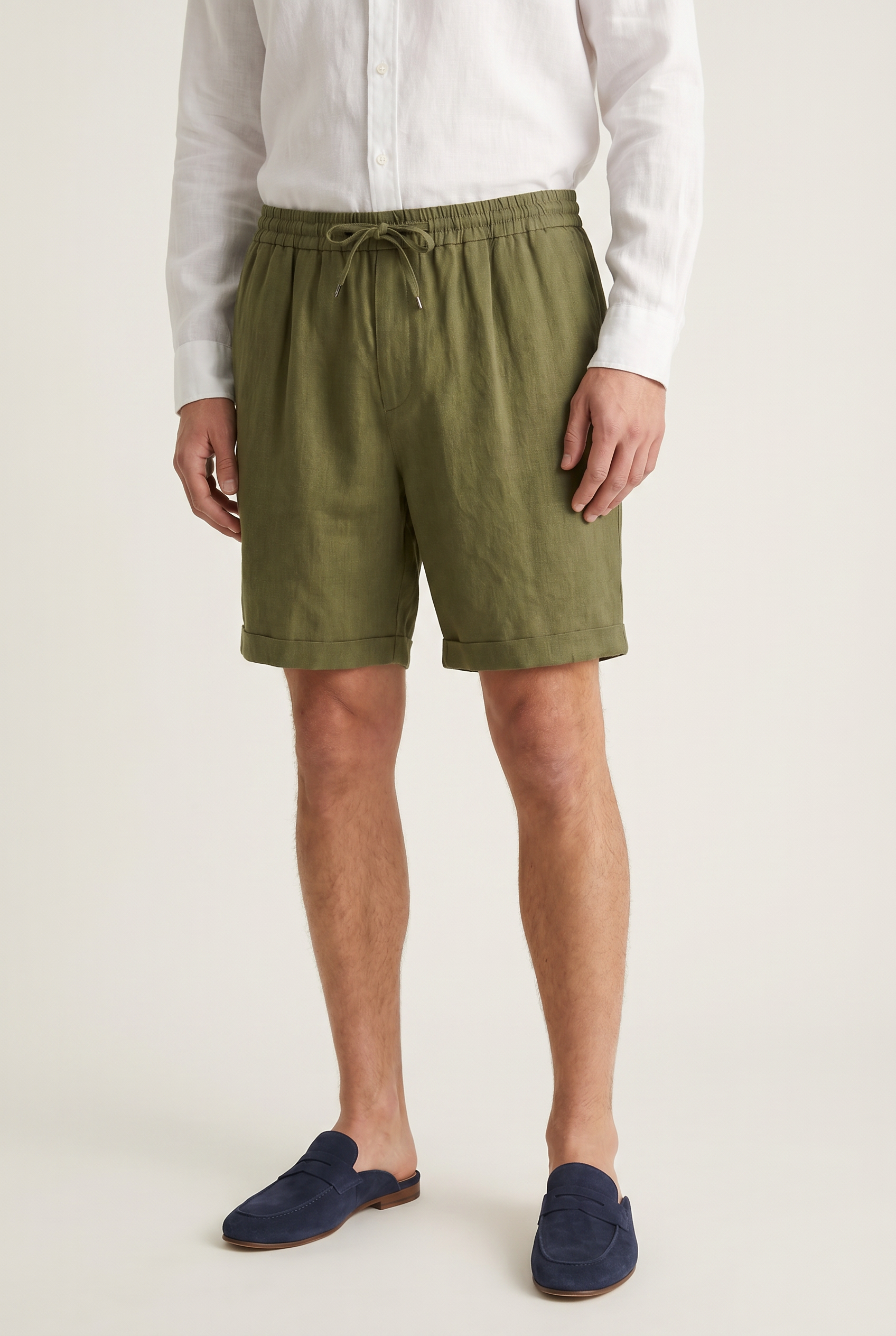 Mirsando Linen Short Olive