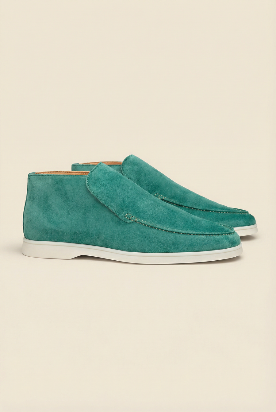 Green Turquoise High Top Loafer