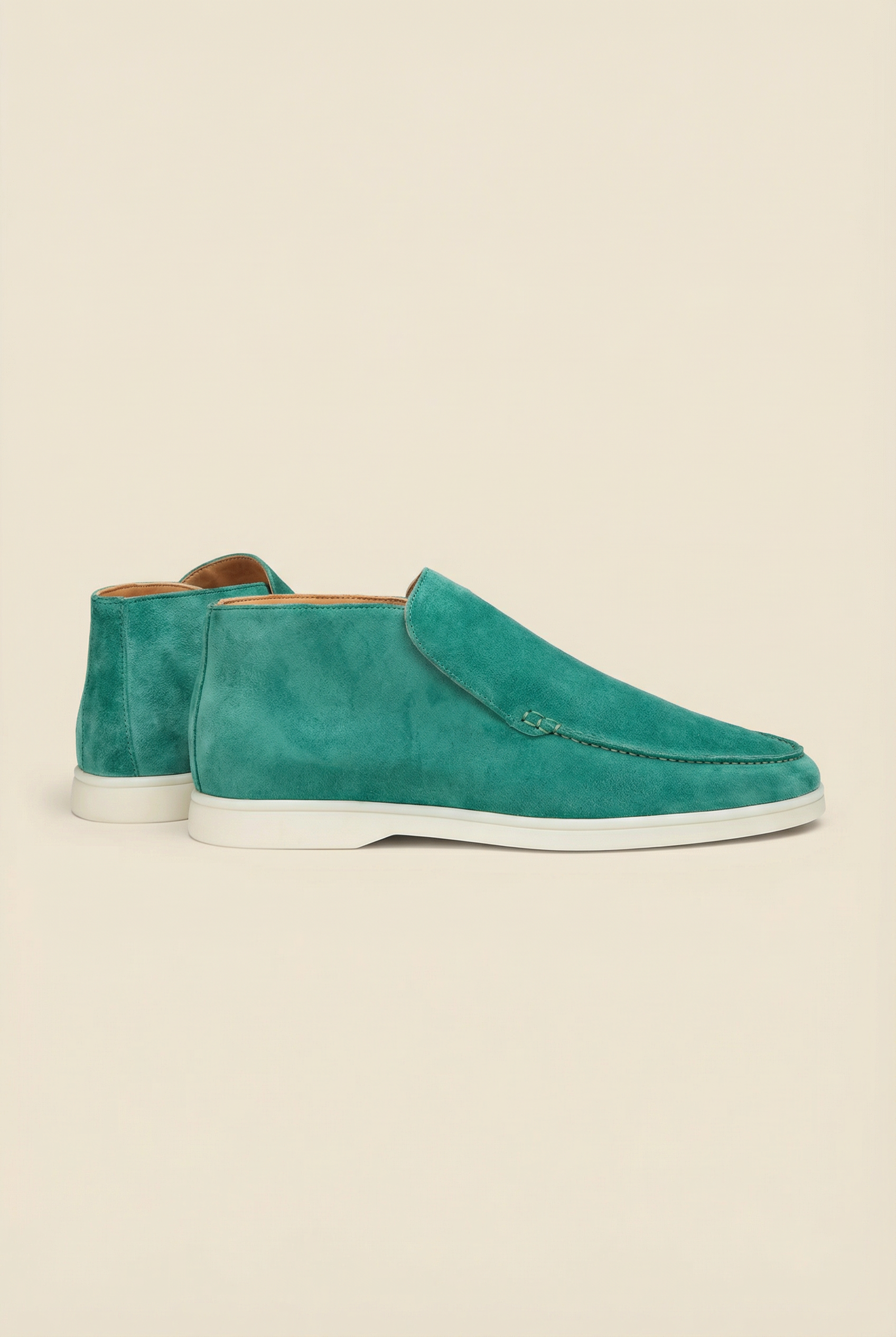 Green Turquoise High Top Loafer