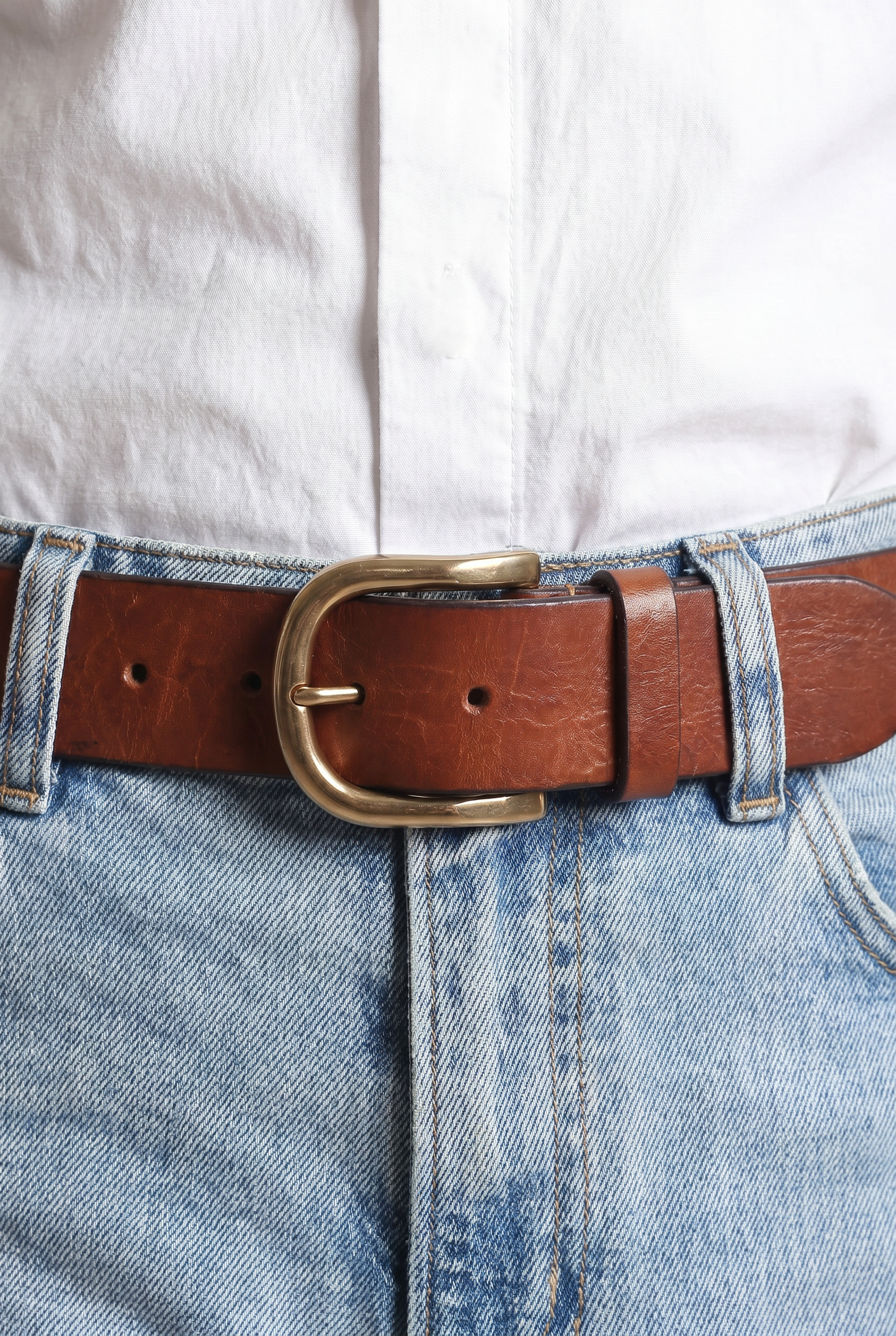 Mittorio™ Classic Leather Belt Brown