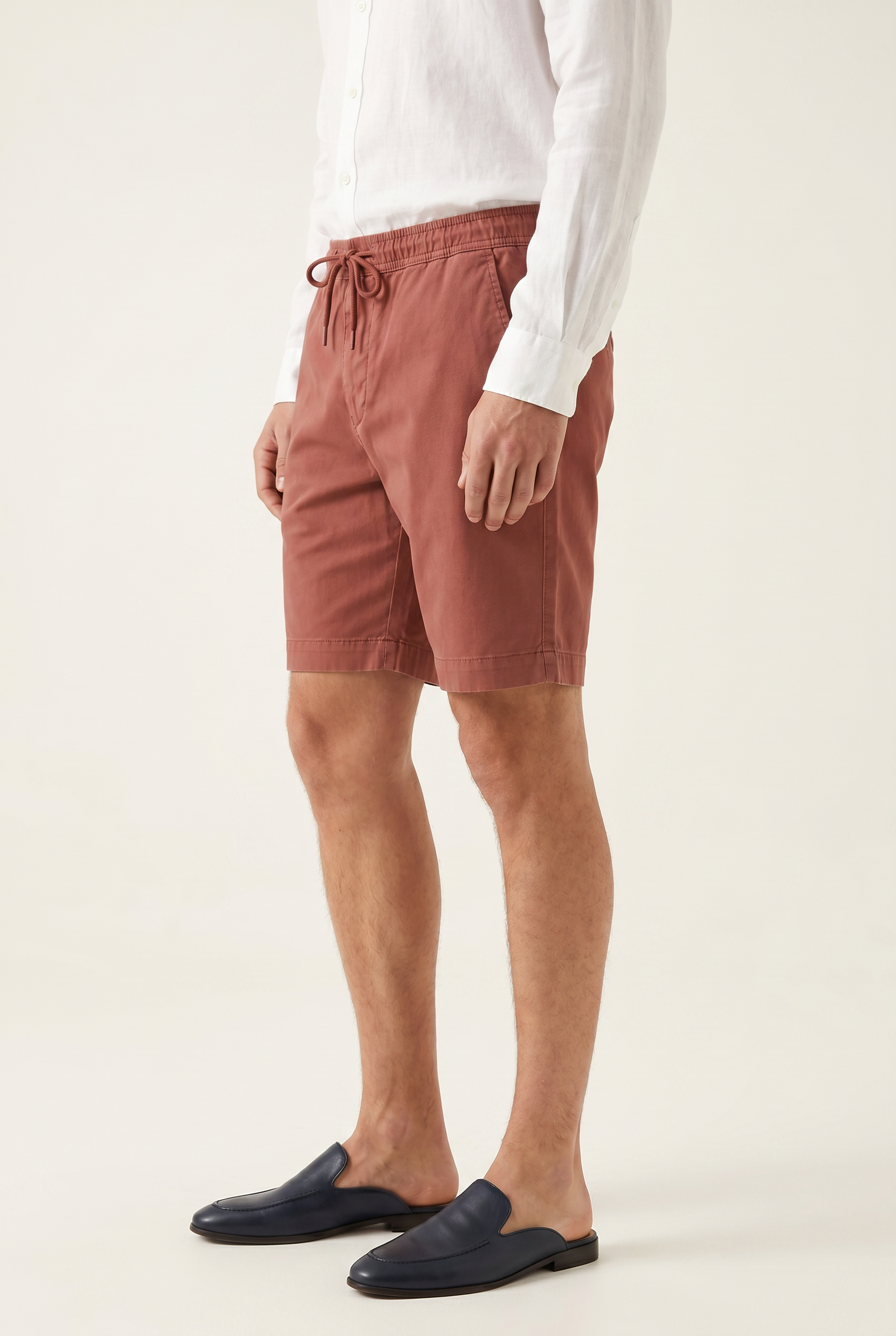 Dario™ Tailored Bermuda Shorts Orange
