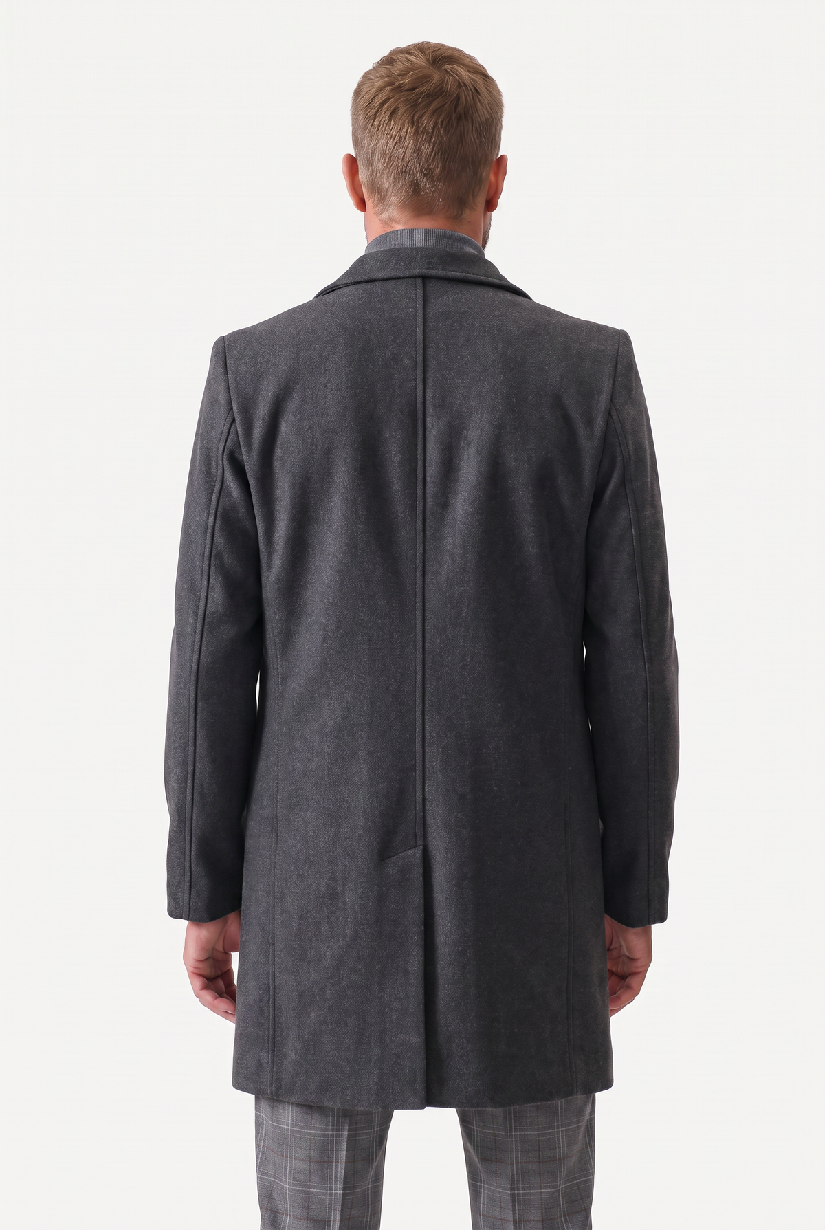 Mirsino Buckle King Jacket Dark Grey