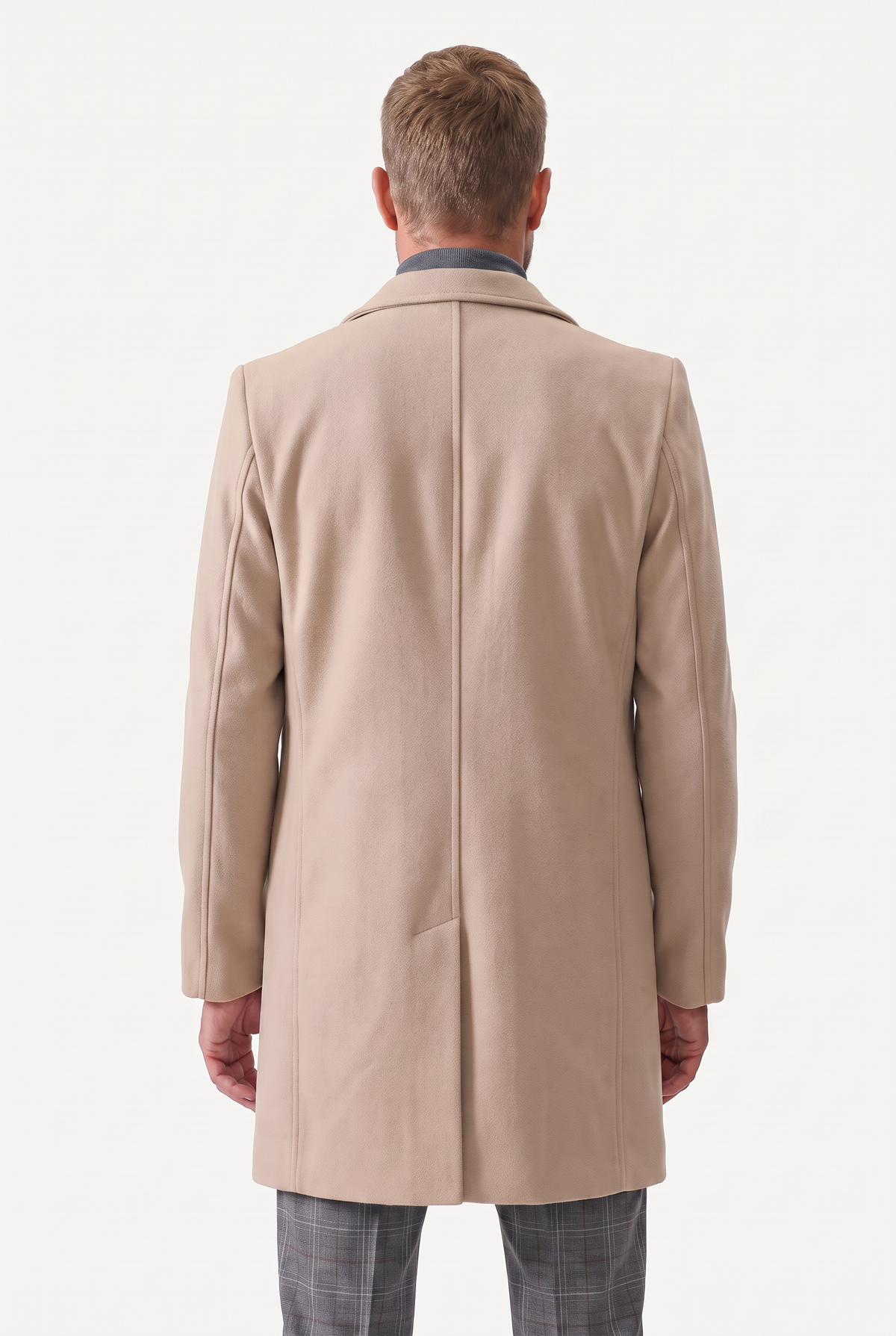 Mirsino Buckle King Jacket Beige