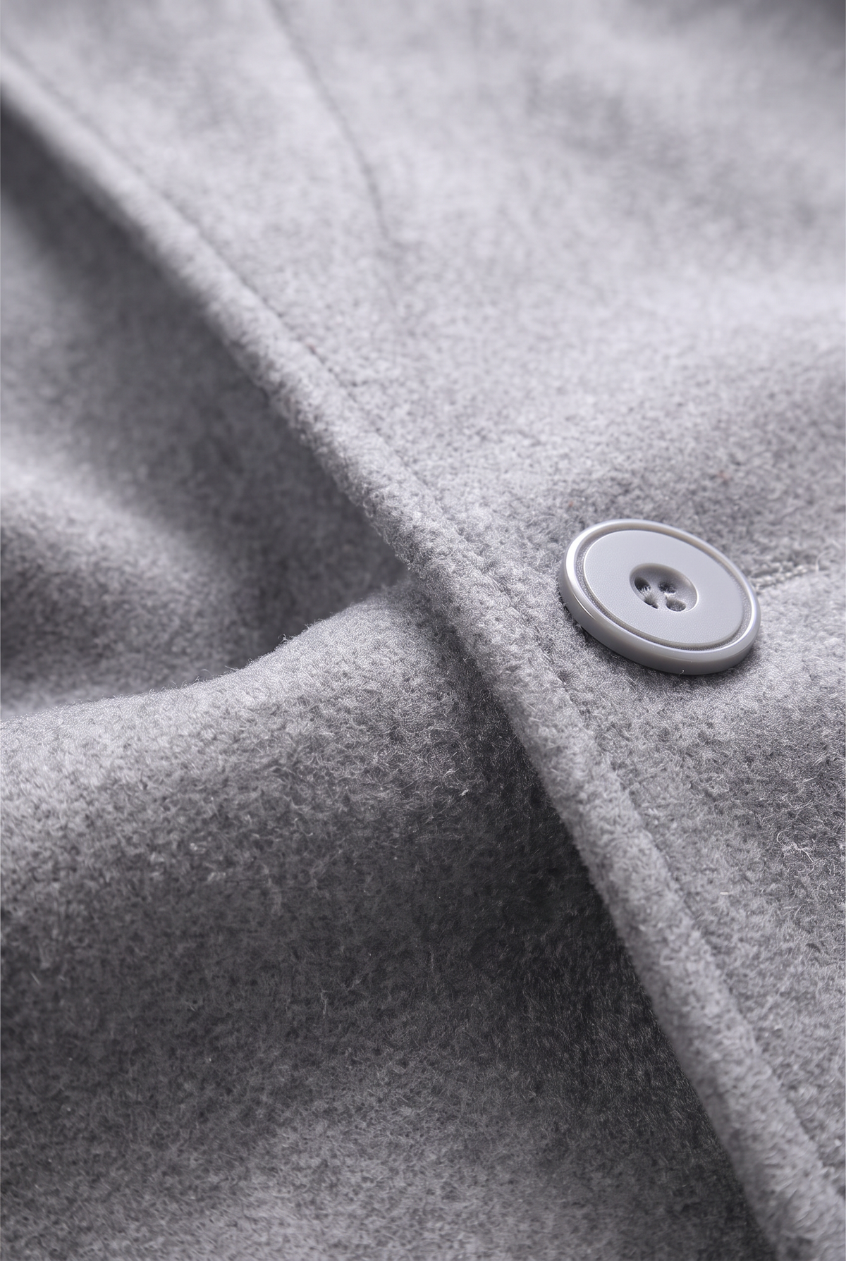Mirsino Buckle King Jacket Light Grey