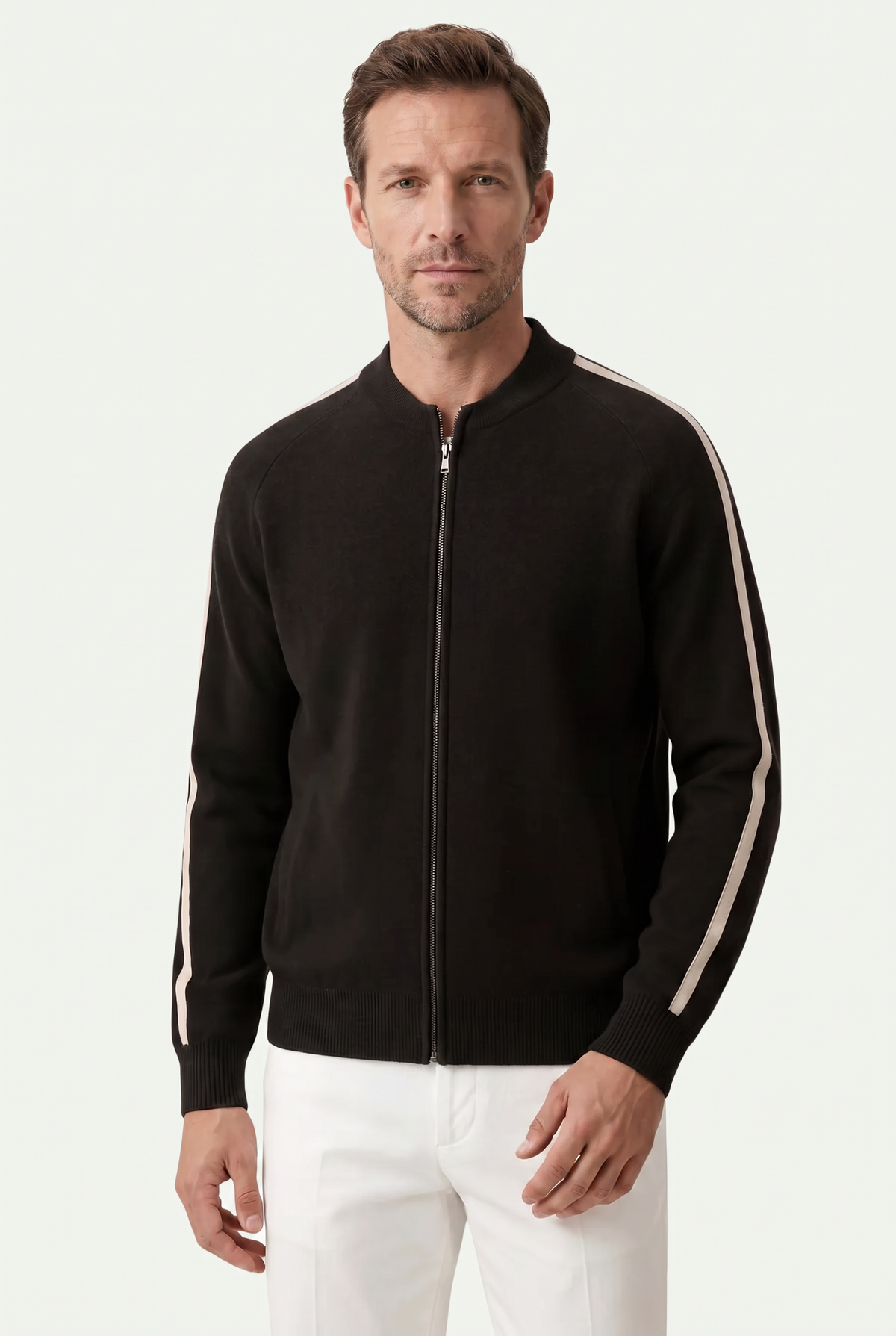 Mirsino Zip Knit Black