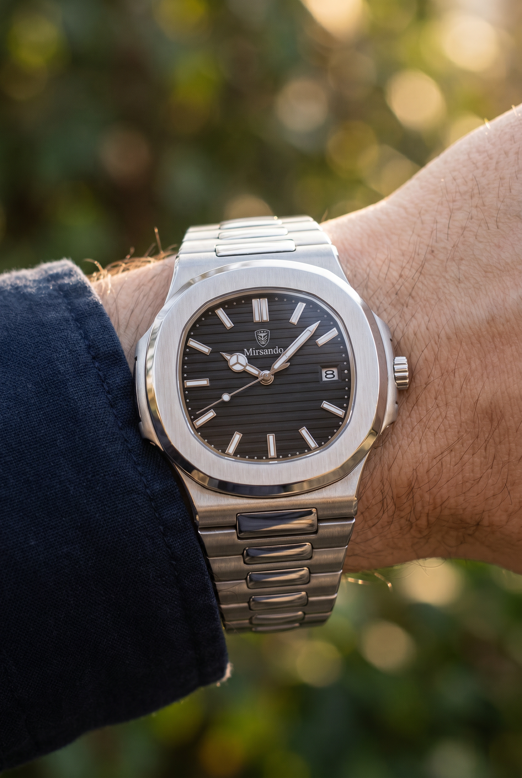 Geneva Waterproof Watch Black
