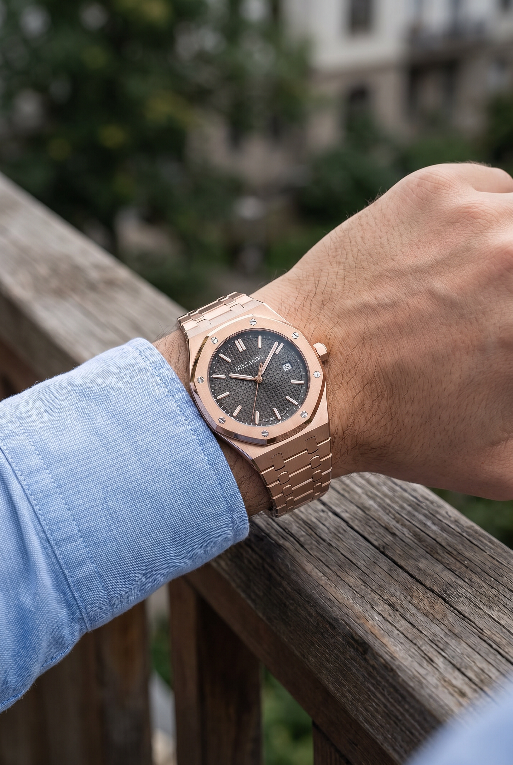 Santorini Elite Watch Black