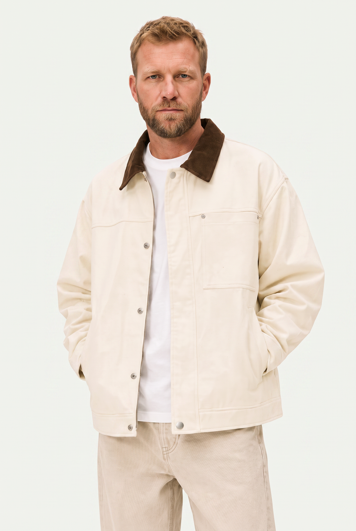 Mirsino Workwear Jacket Creme