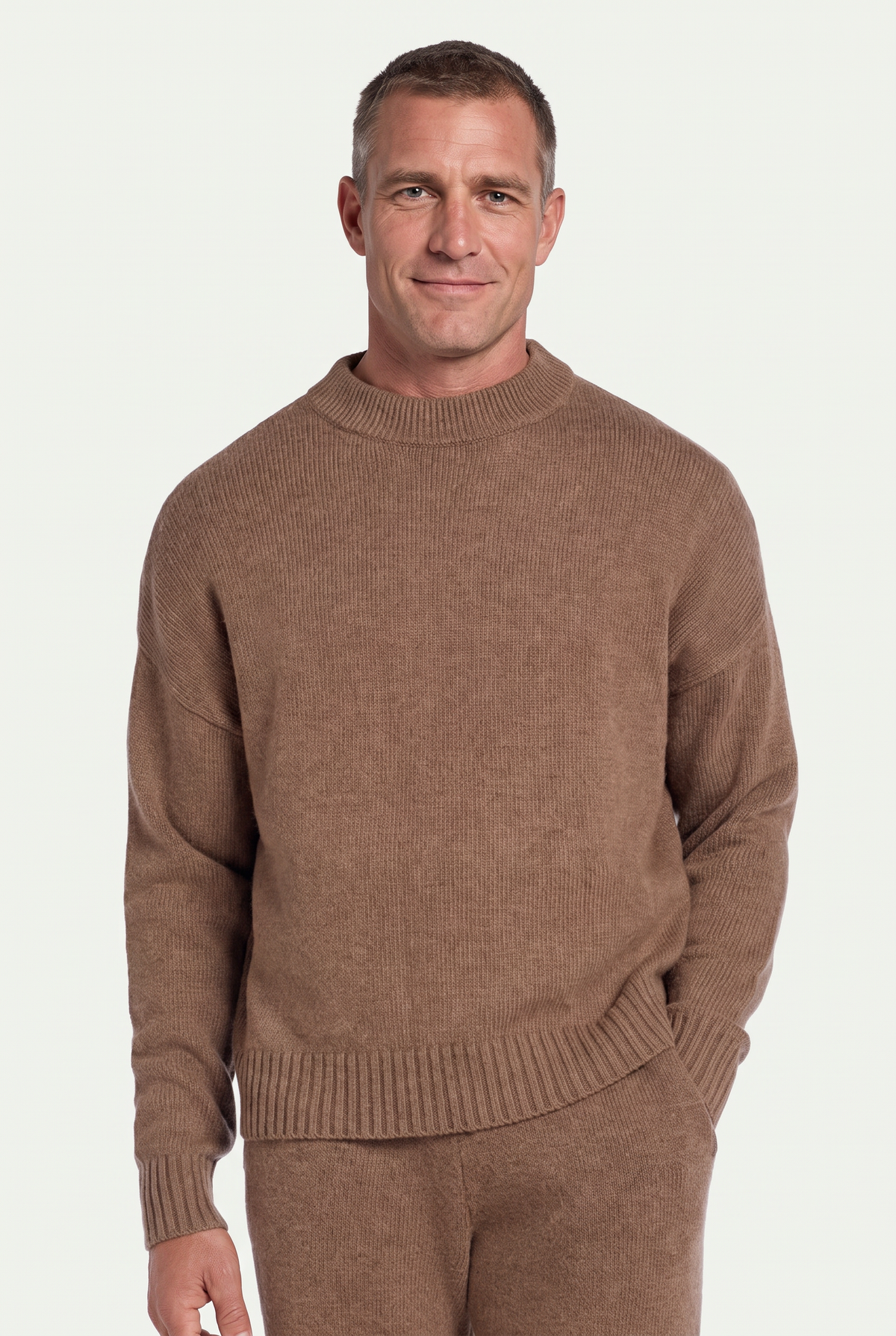 Mirsino Crewneck Sweater Brown