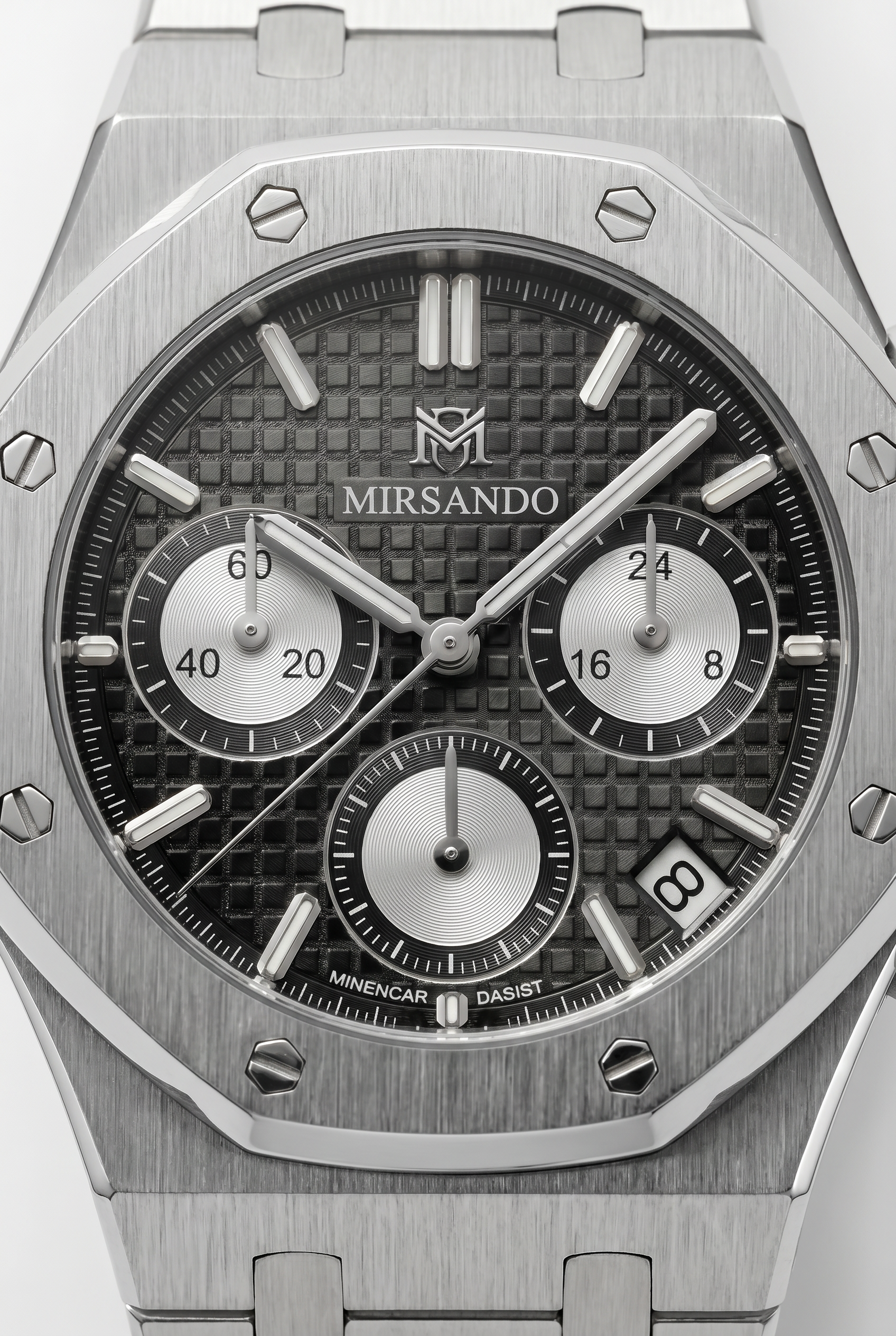 Athens Chronograph Watch Black