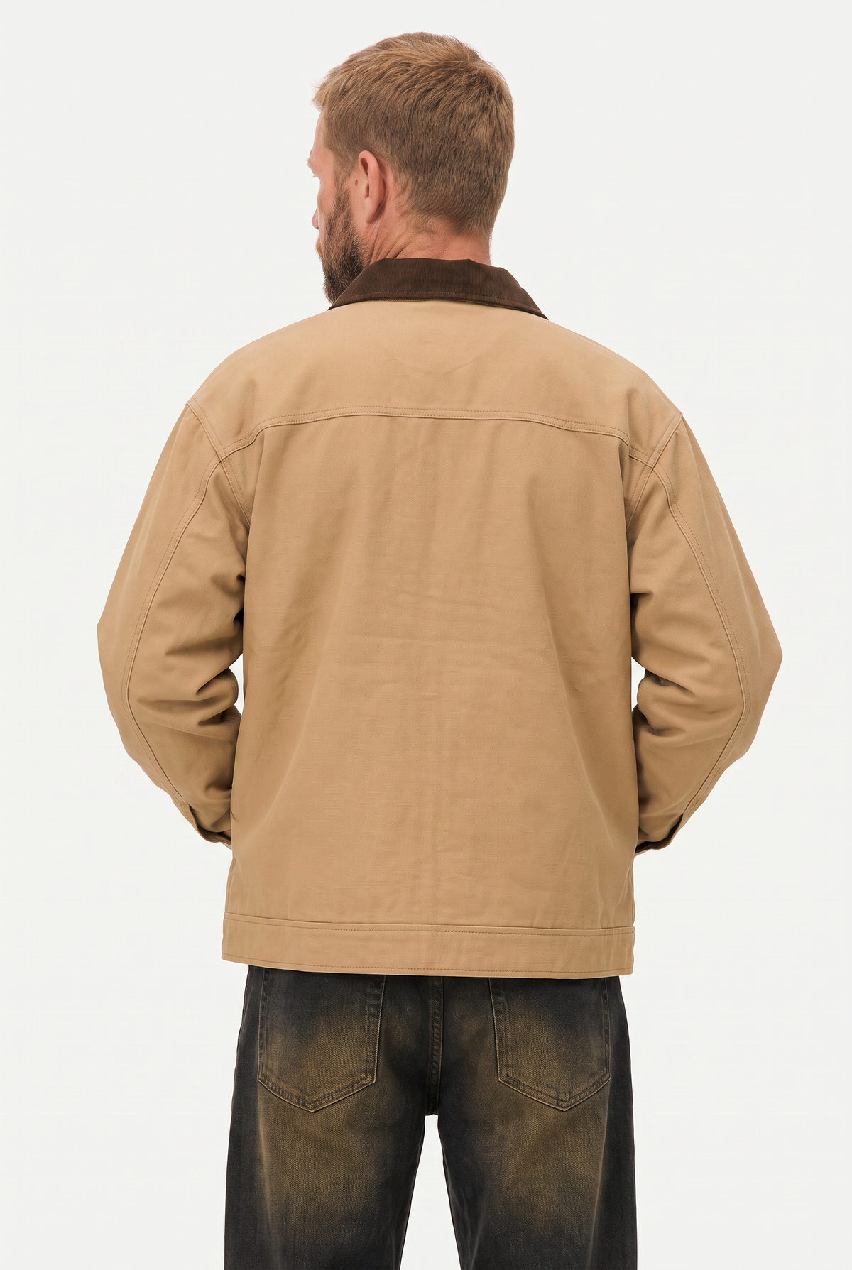 Mirsino Workwear Jacket Beige
