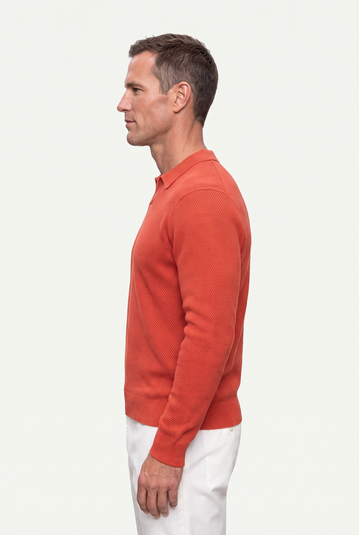 Mirsino Polo Sweater Orange