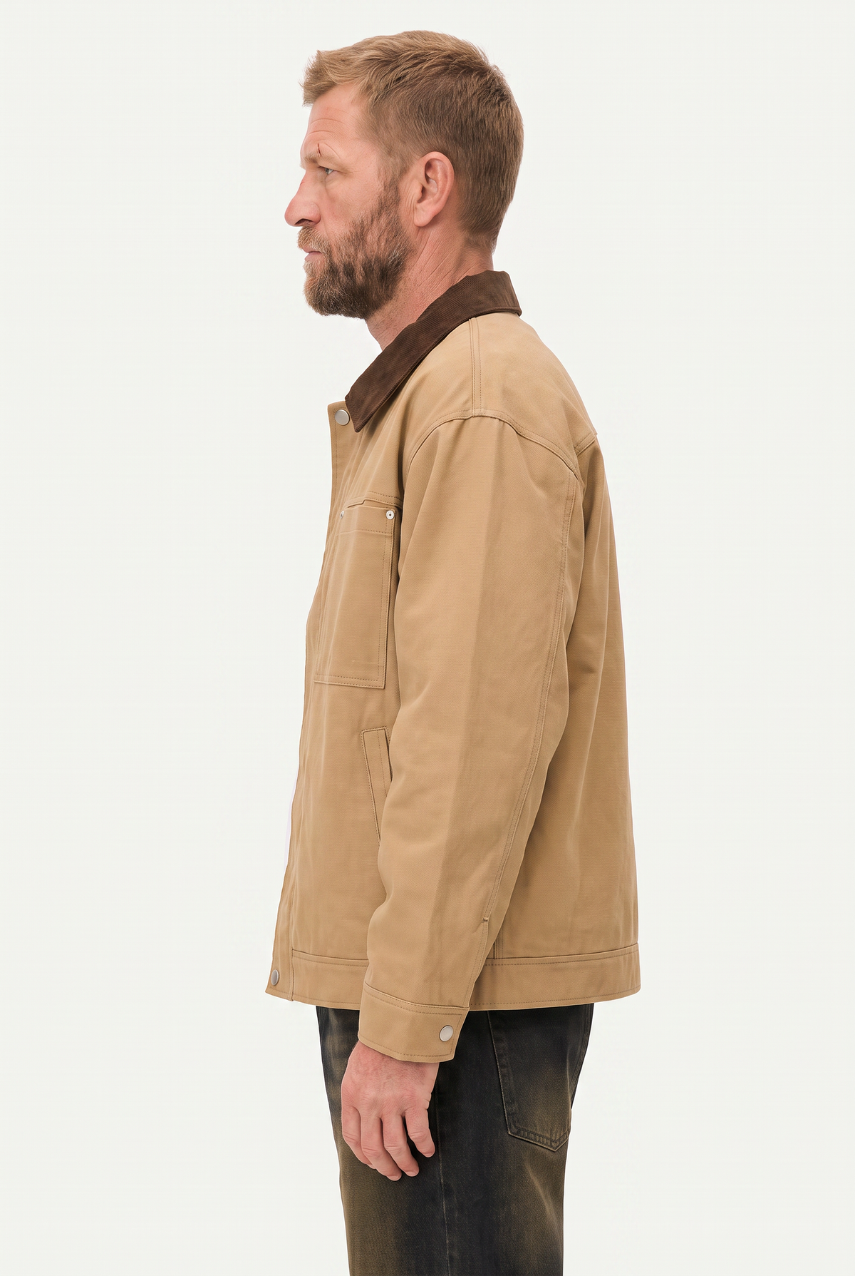 Mirsino Workwear Jacket Beige