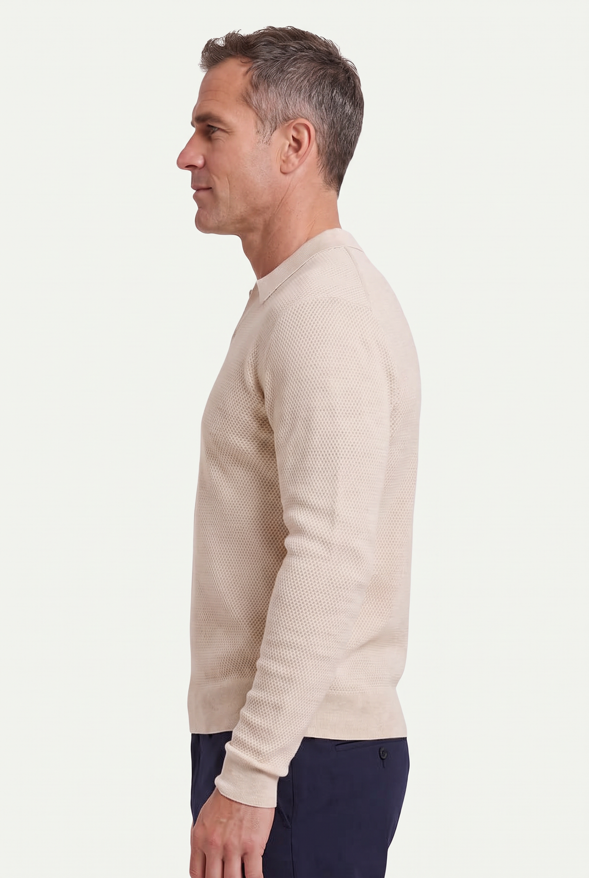 Mirsino Polo Sweater Beige