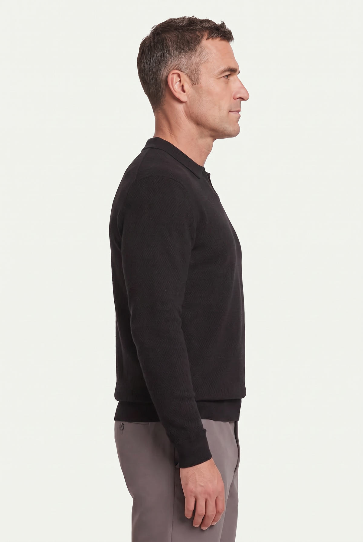 Mirsino Polo Sweater Black