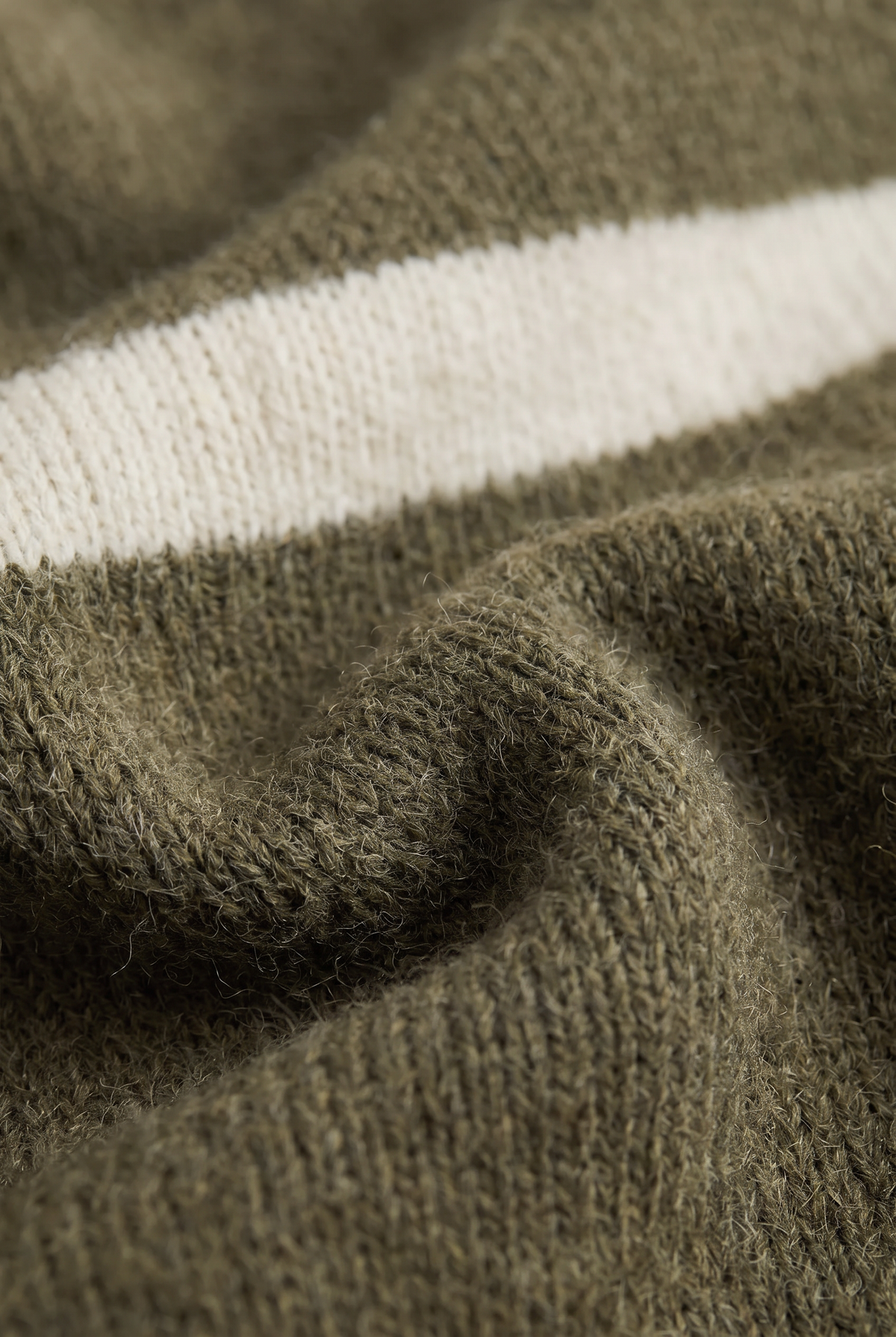 Mirsino Zip Knit Olive