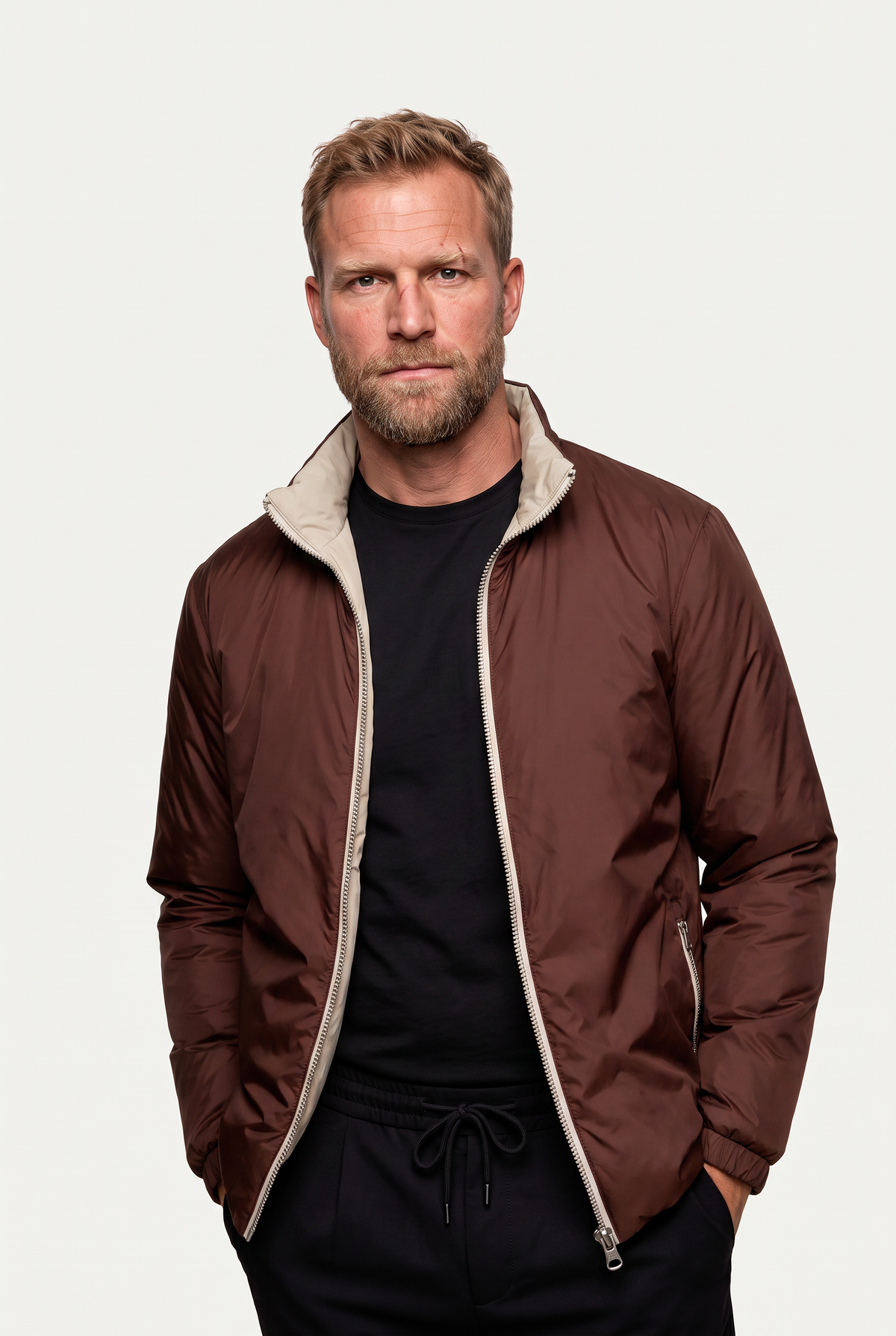 Mirsiani Windbreaker Brown