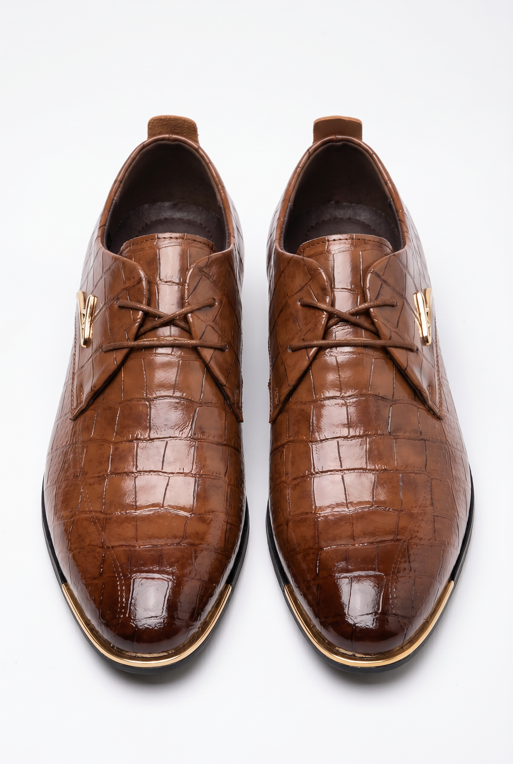 Vittorio™ Croc Cognac