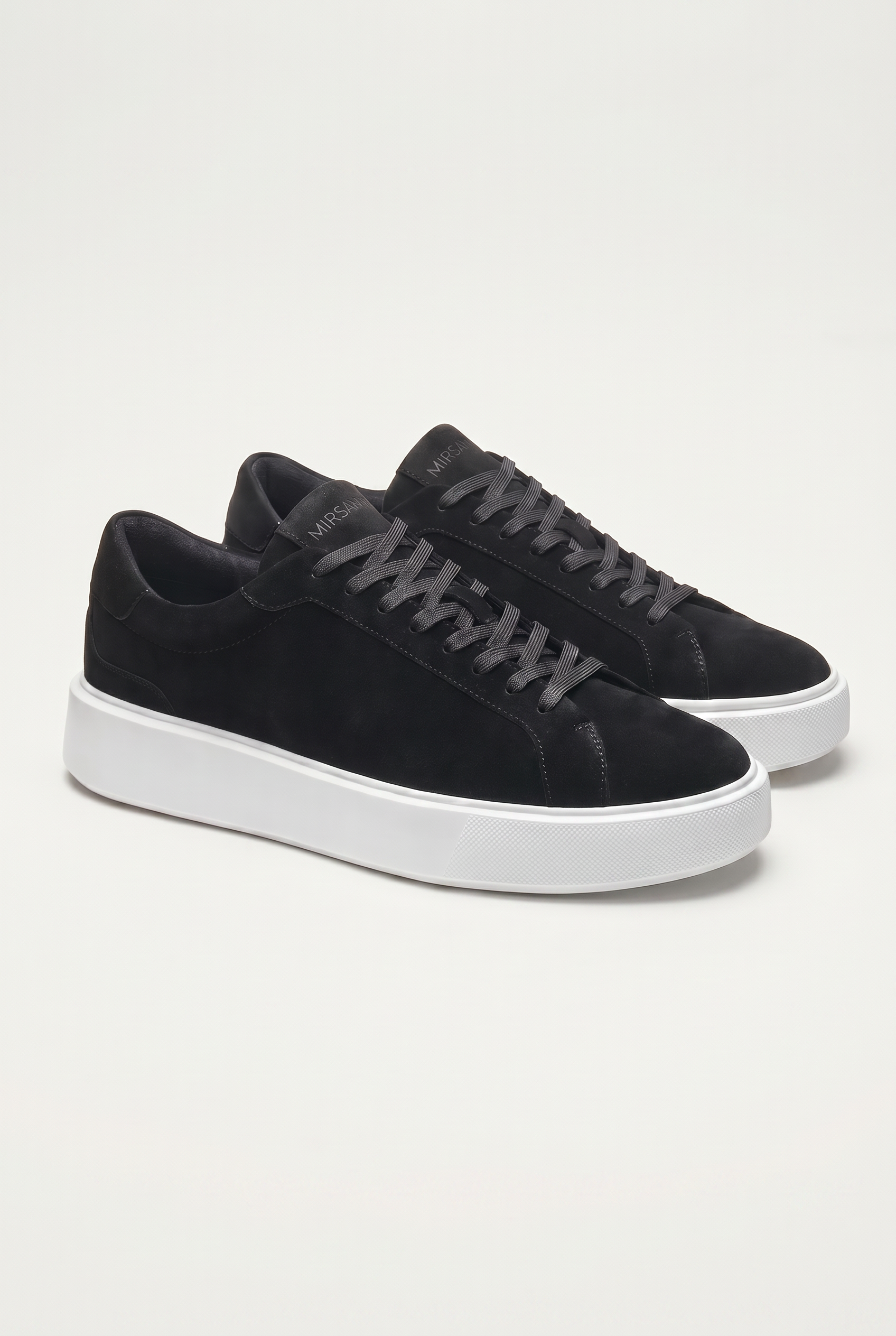 Mirsotrino Suede Trainer Black