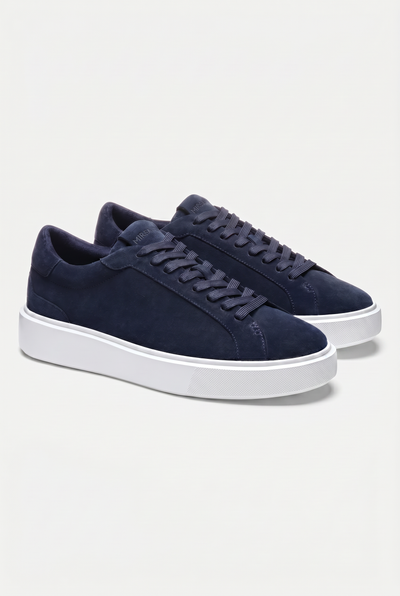 Mirsotrino Suede Trainer Navy