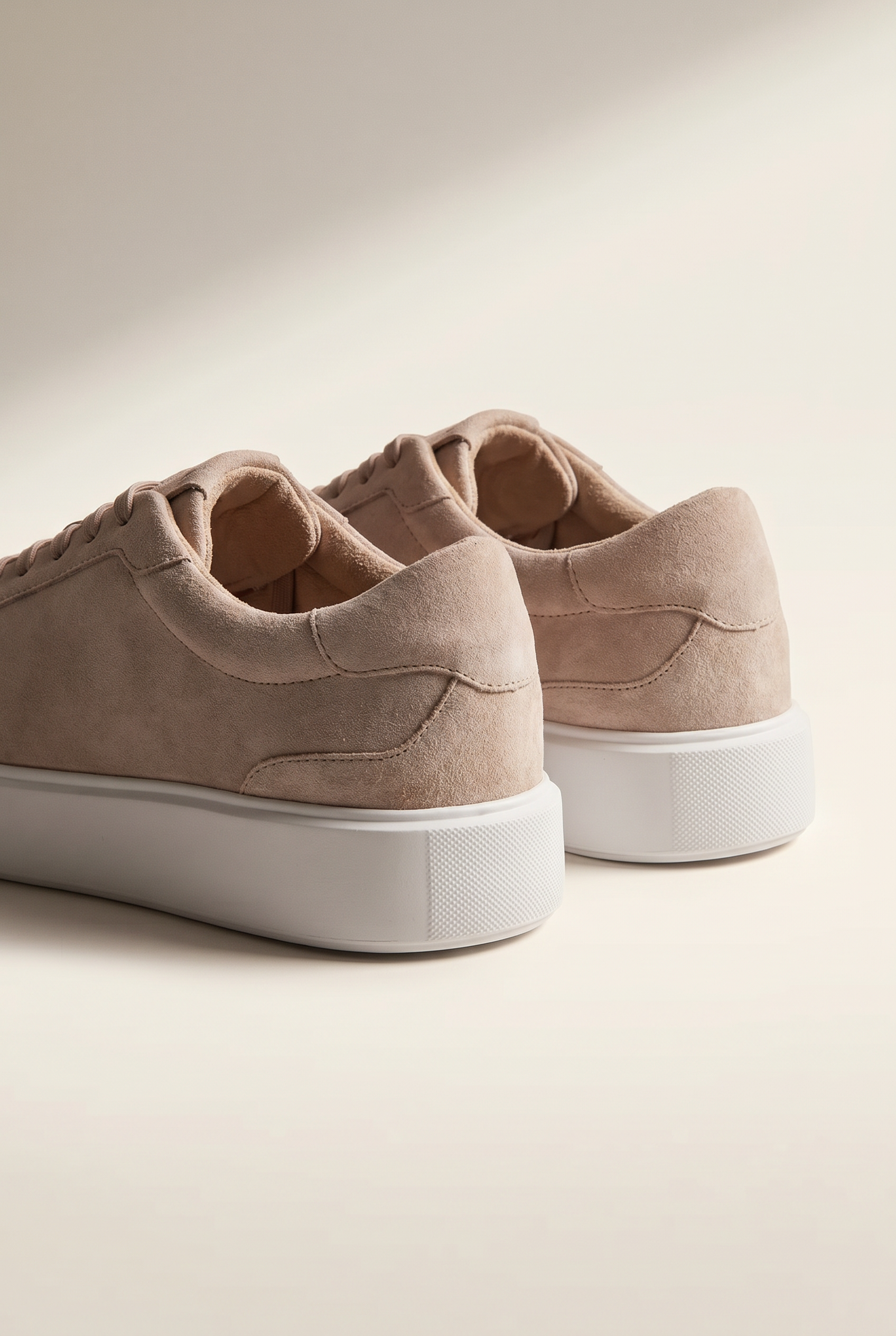 Mirsotrino Suede Trainer Taupe