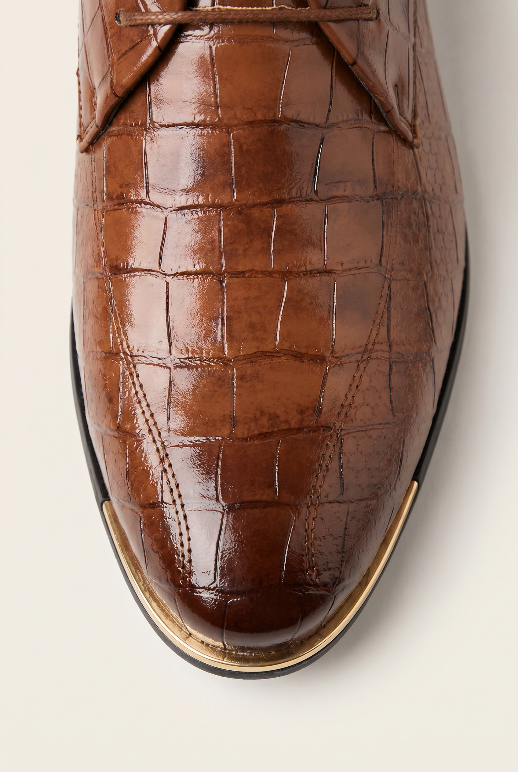 Vittorio™ Croc Cognac
