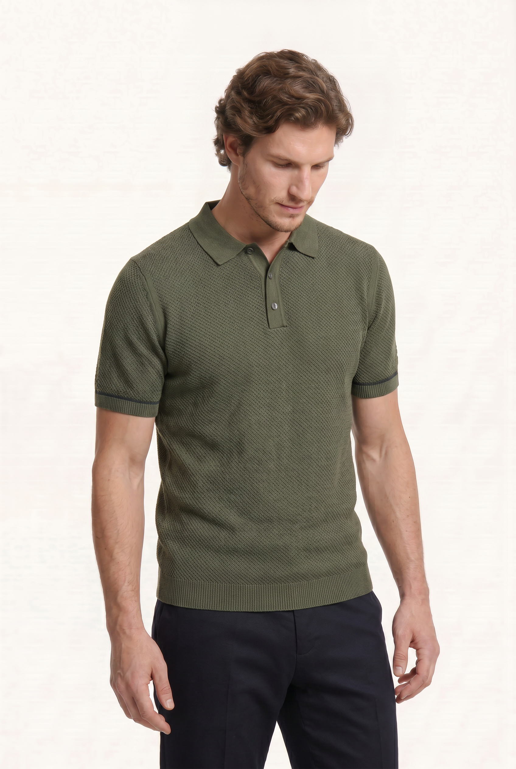 Raffaele™ Textured Polo
