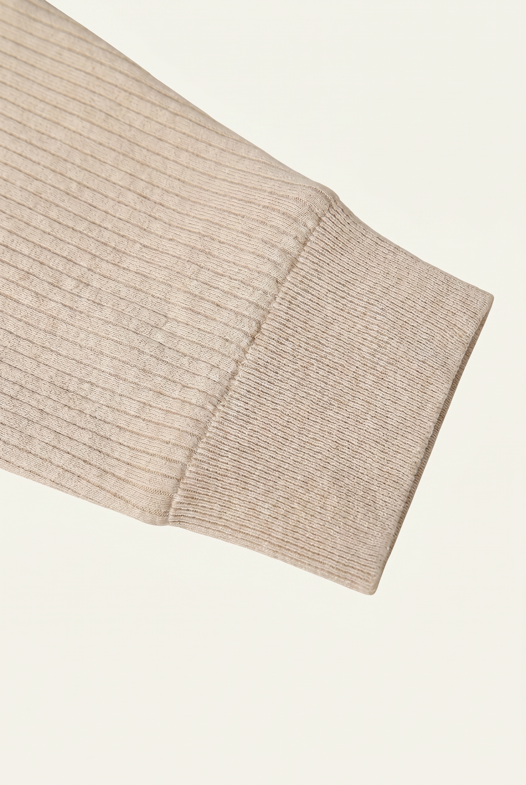 Marcello™ Ribbed Polo Beige