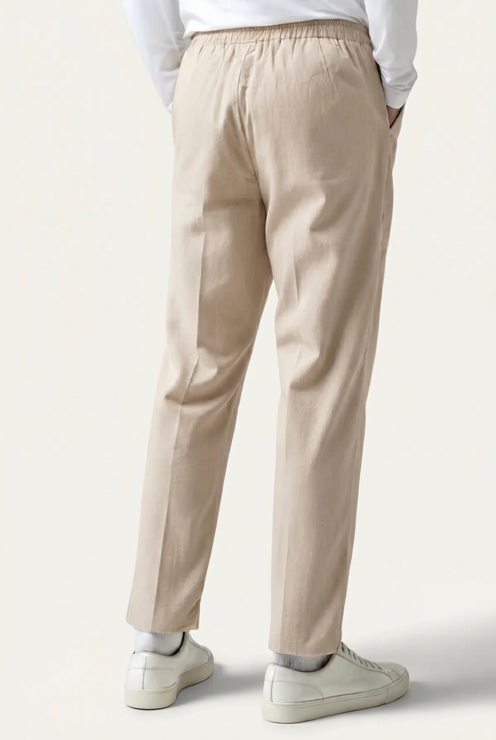 Linen Pantalon Beige