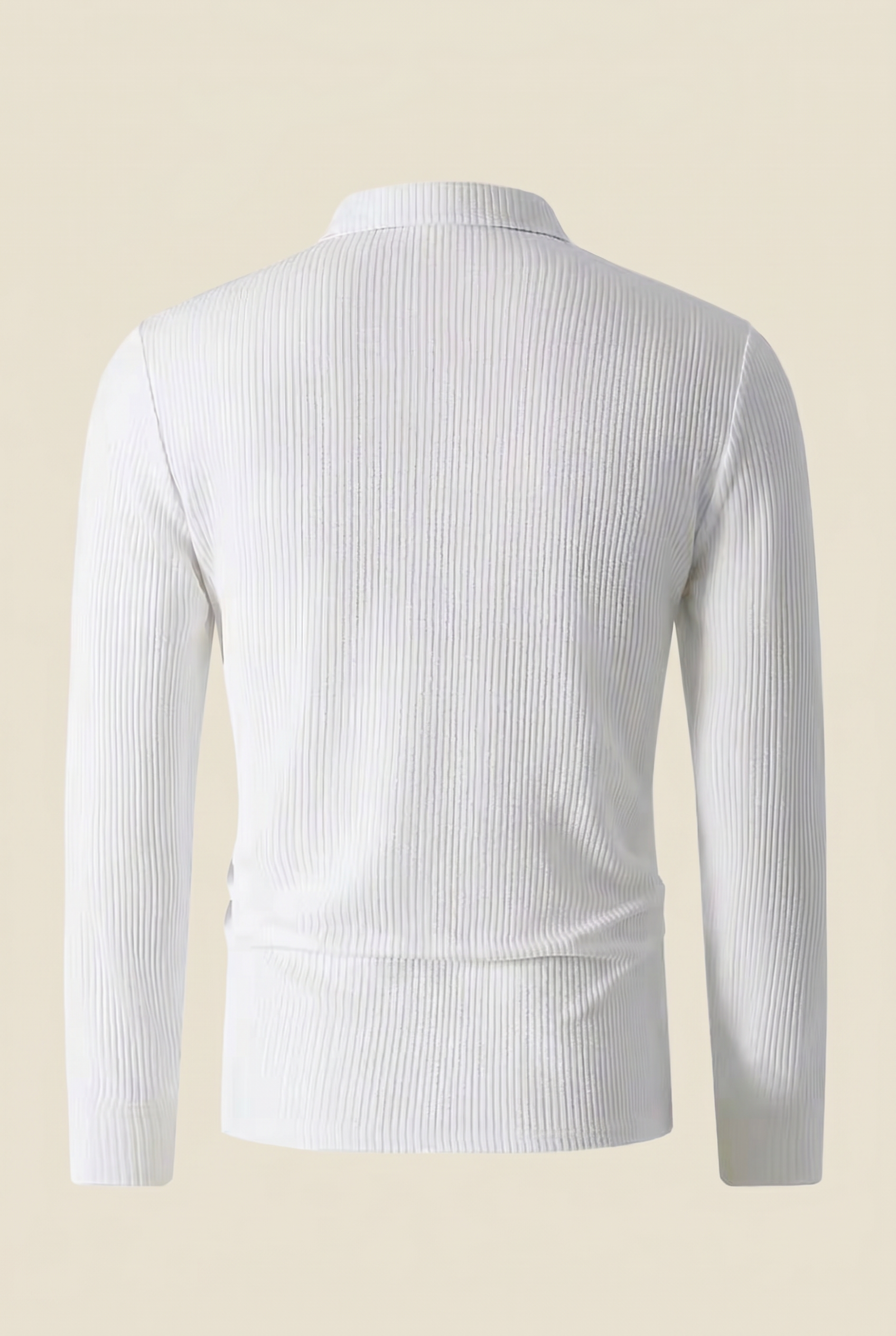 Marcello™ Ribbed Polo White
