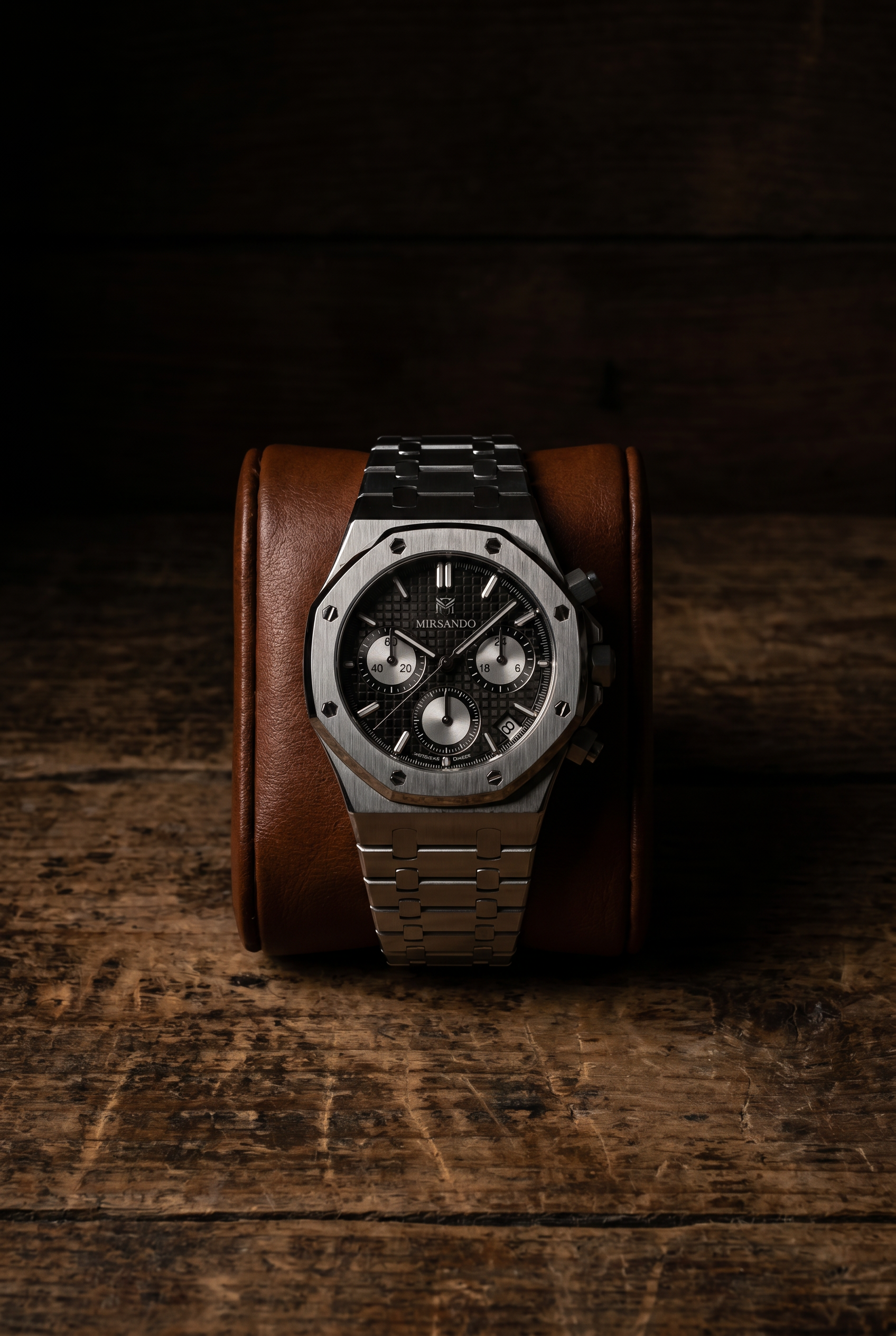 Athens Chronograph Watch Black