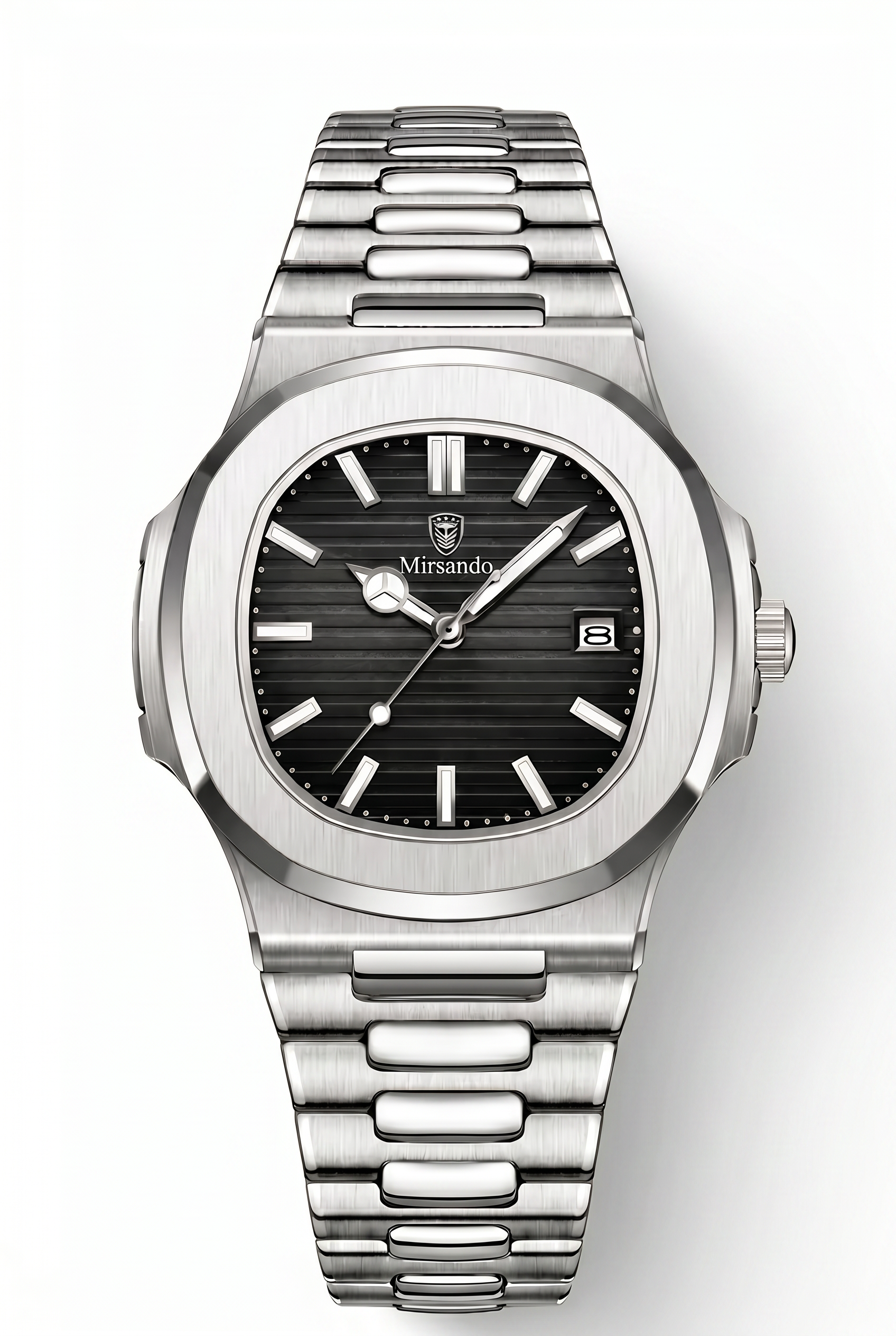 Geneva Waterproof Watch Black