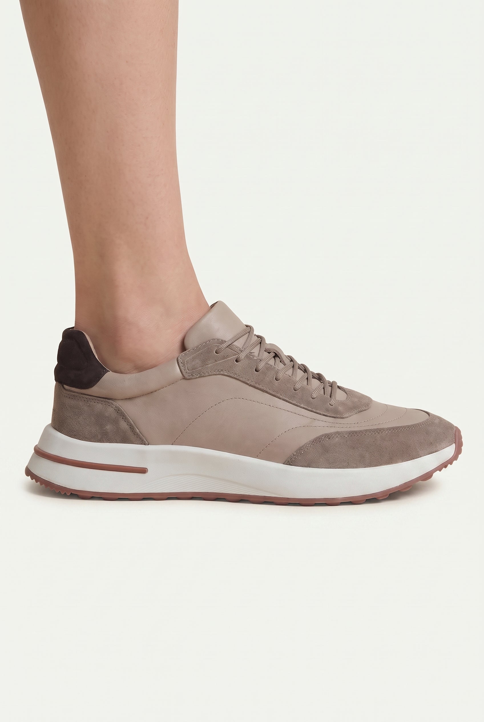 Mirsofino Sneaker Suede Ash Grey