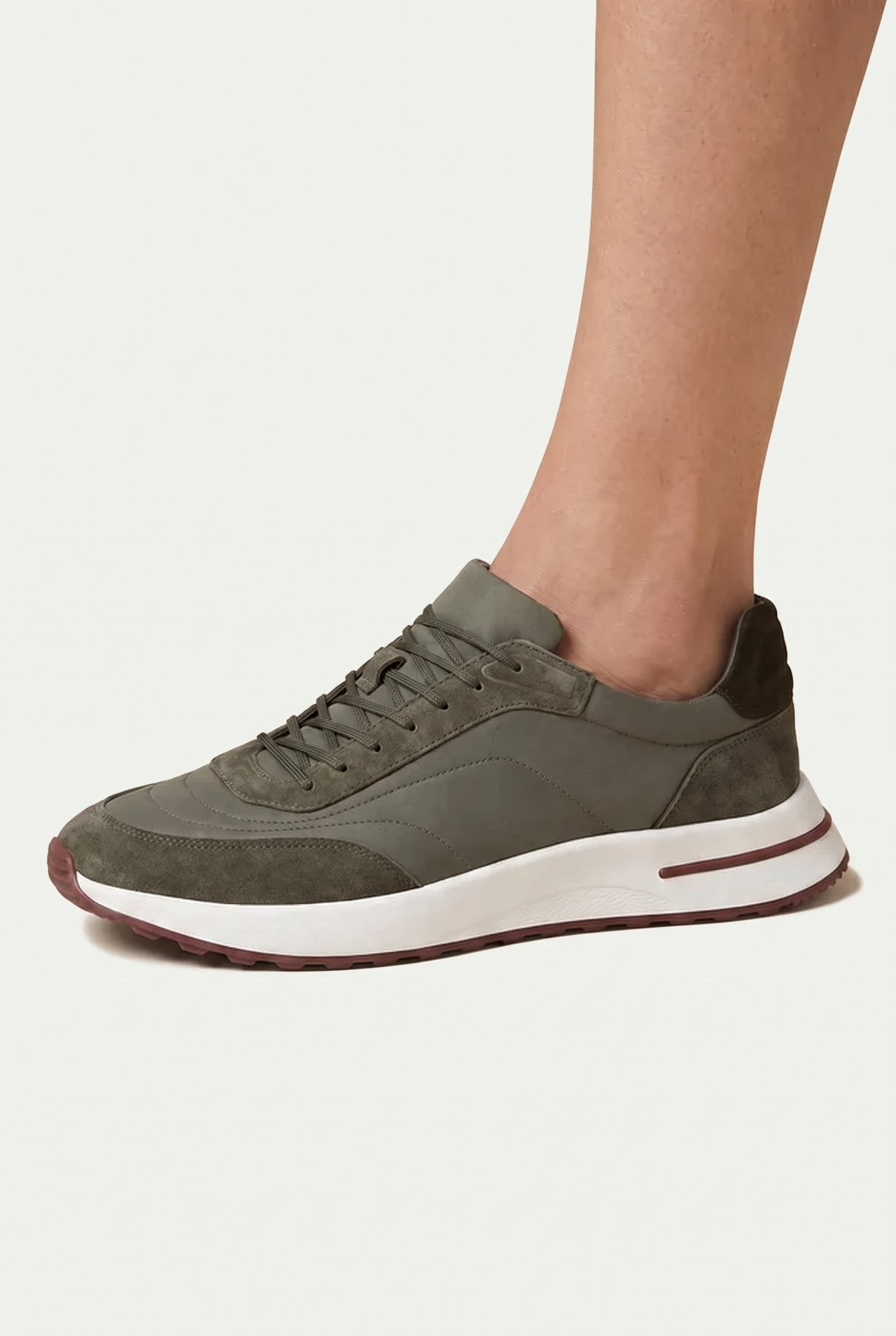 Mirsofino Sneaker Suede Olive