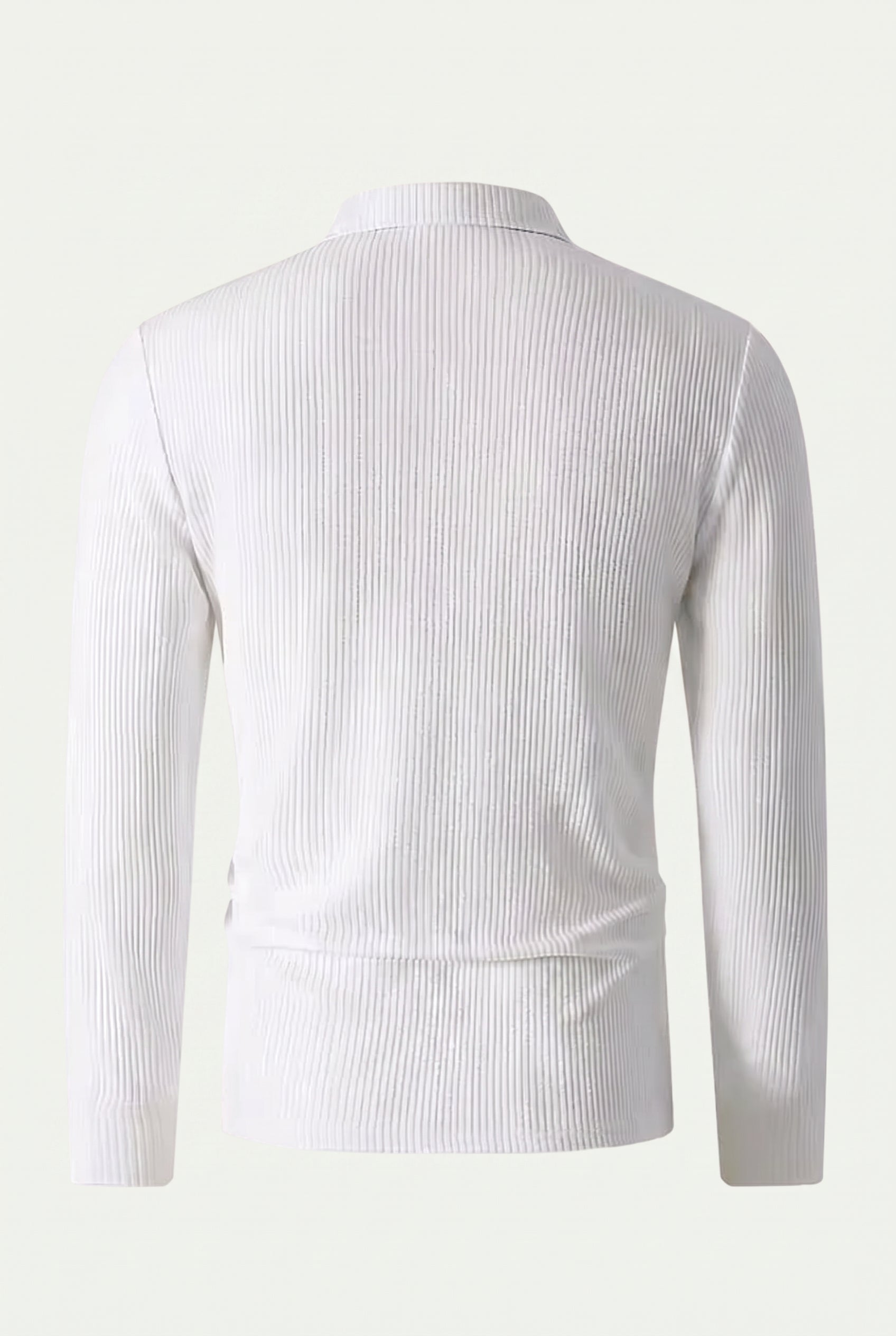 Marcello™ Ribbed Polo White