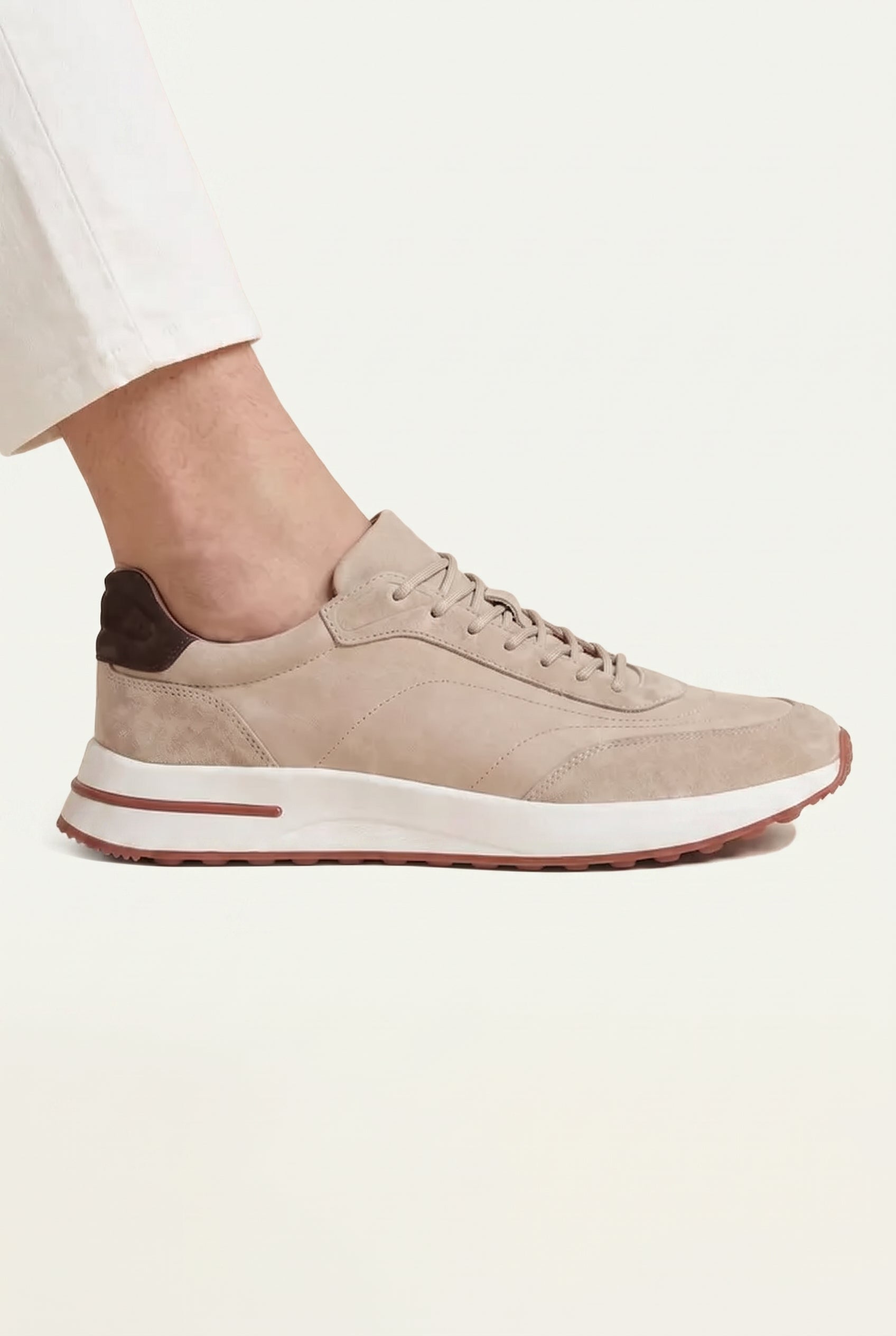 Mirsofino Sneaker Suede Beige