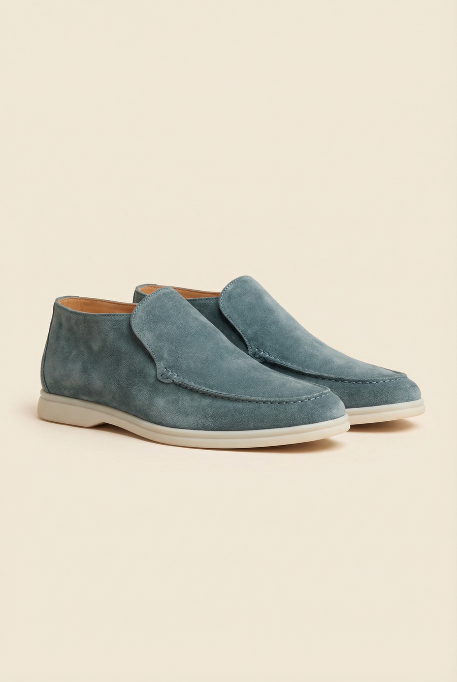 Turquoise High Top Loafer