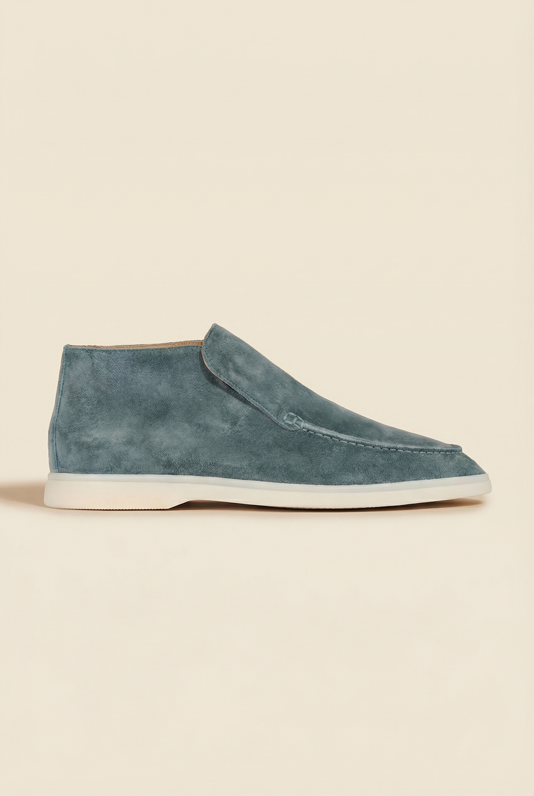 Turquoise High Top Loafer